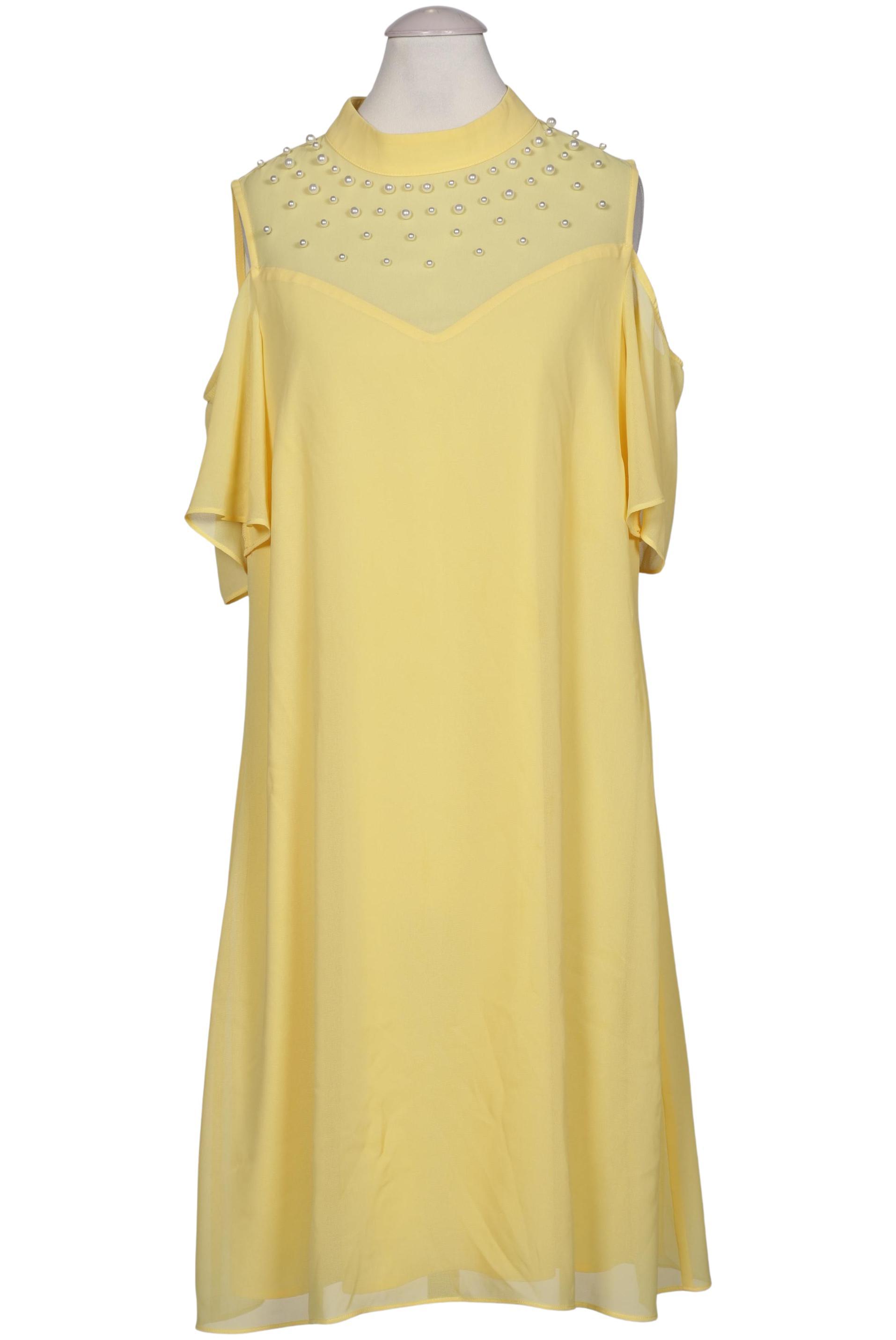 

Comma Damen Kleid, gelb, Gr. 36