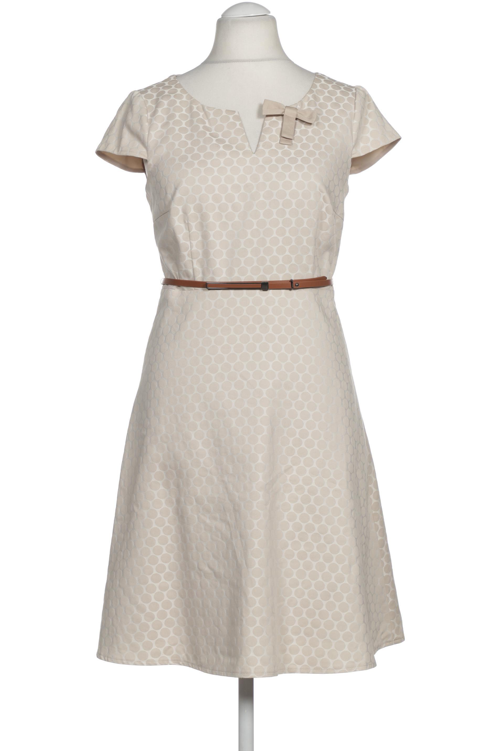 

Comma Damen Kleid, beige, Gr. 38