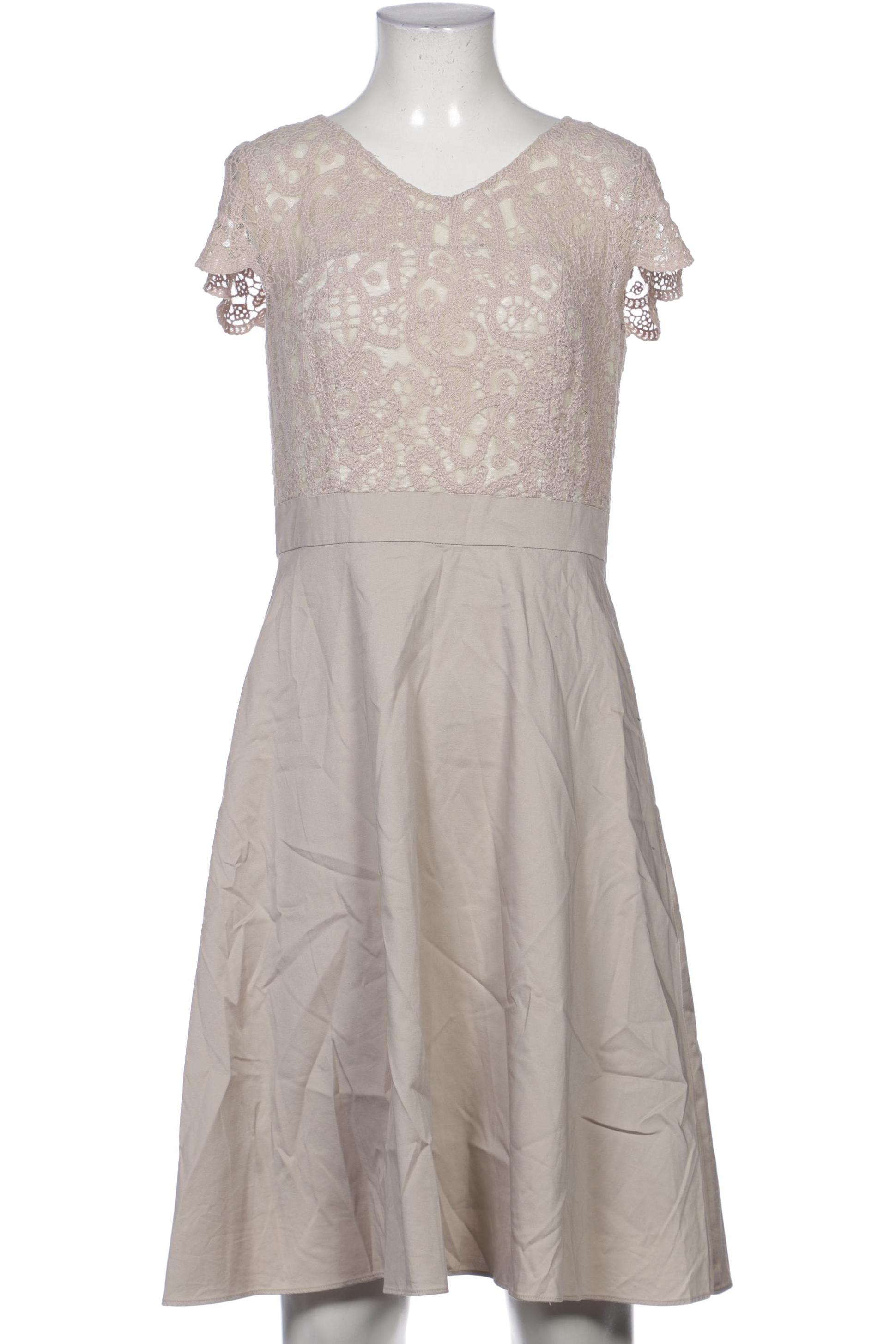 

Comma Damen Kleid, beige, Gr. 36