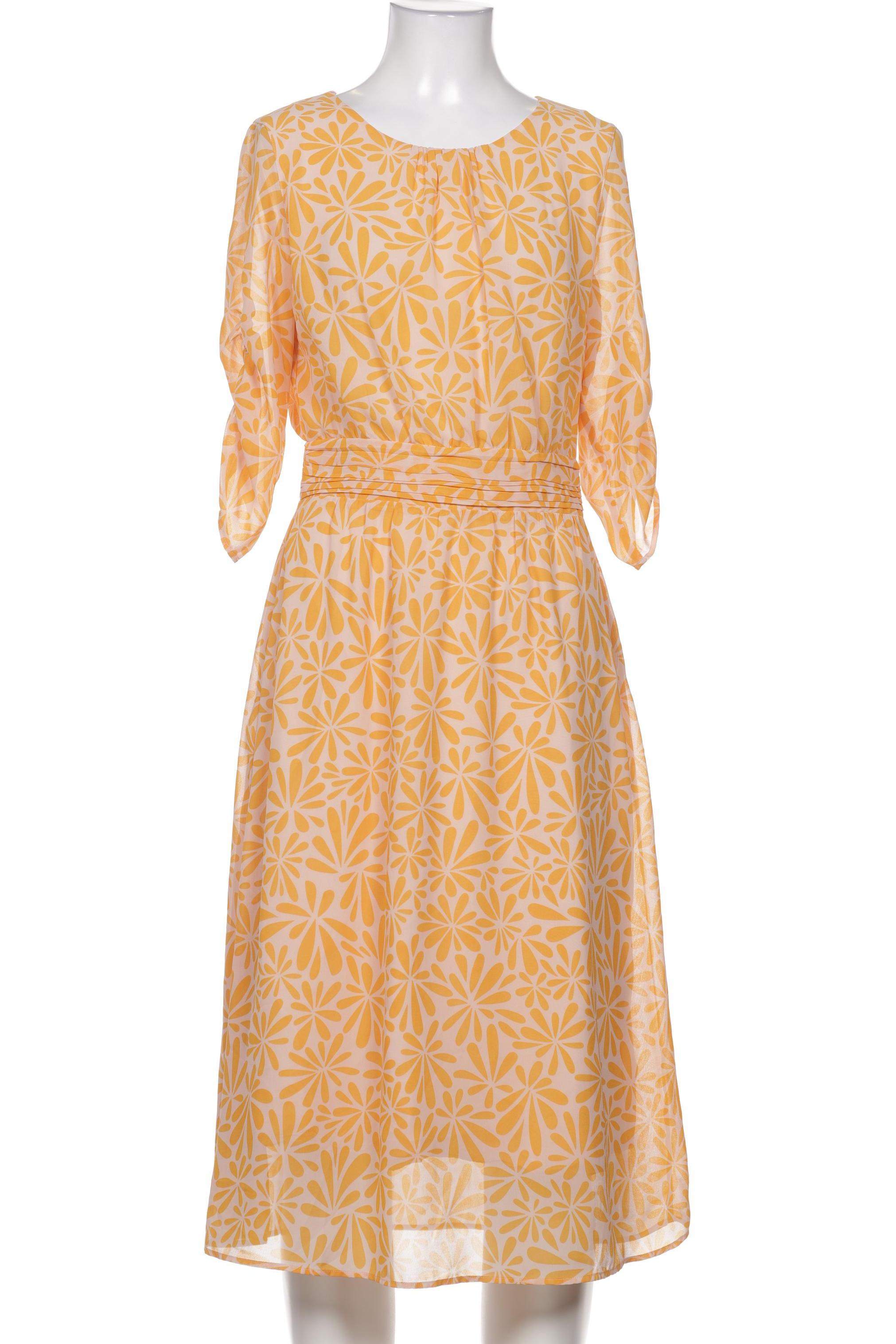 

Comma Damen Kleid, orange, Gr. 34