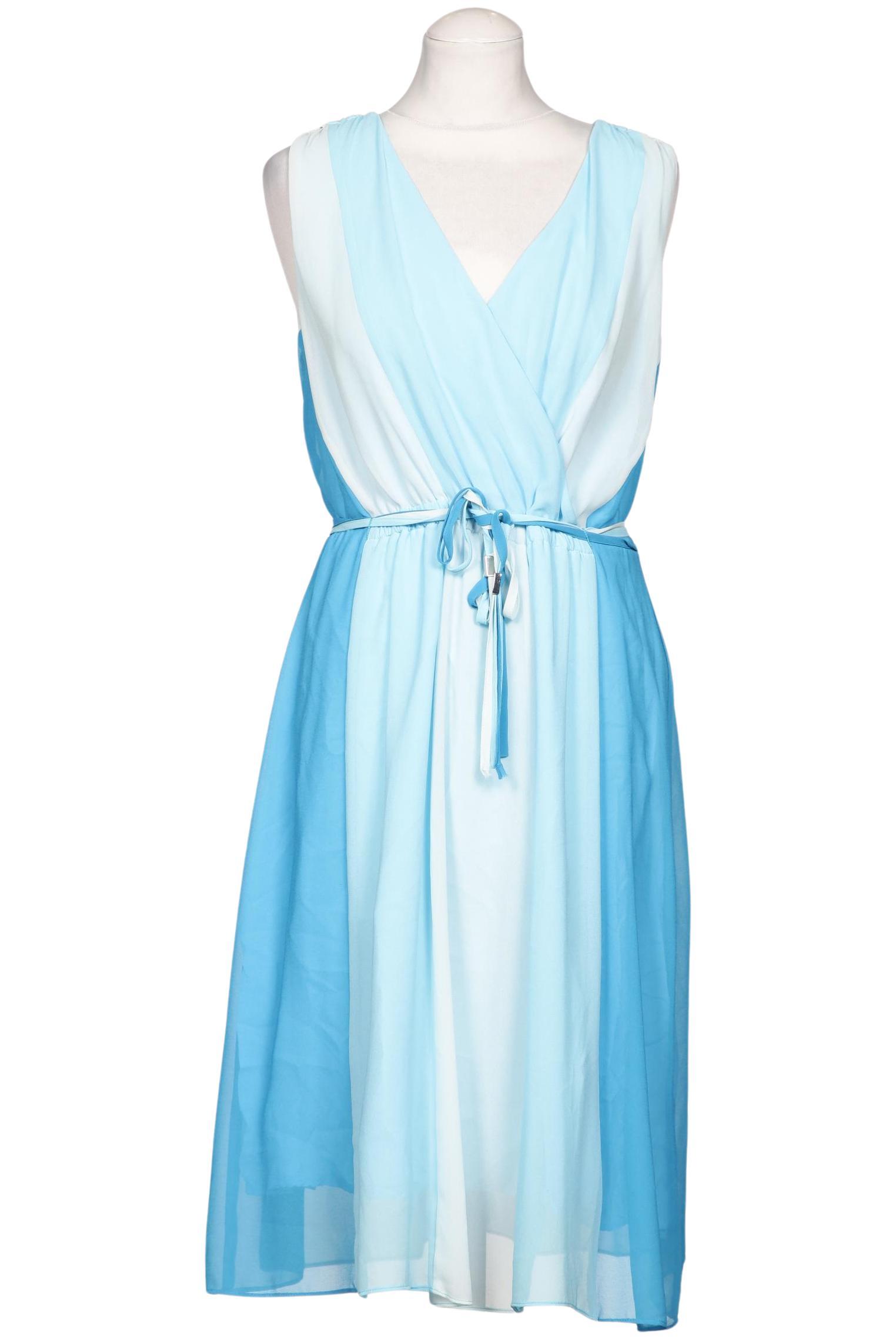

Comma Damen Kleid, hellblau, Gr. 40