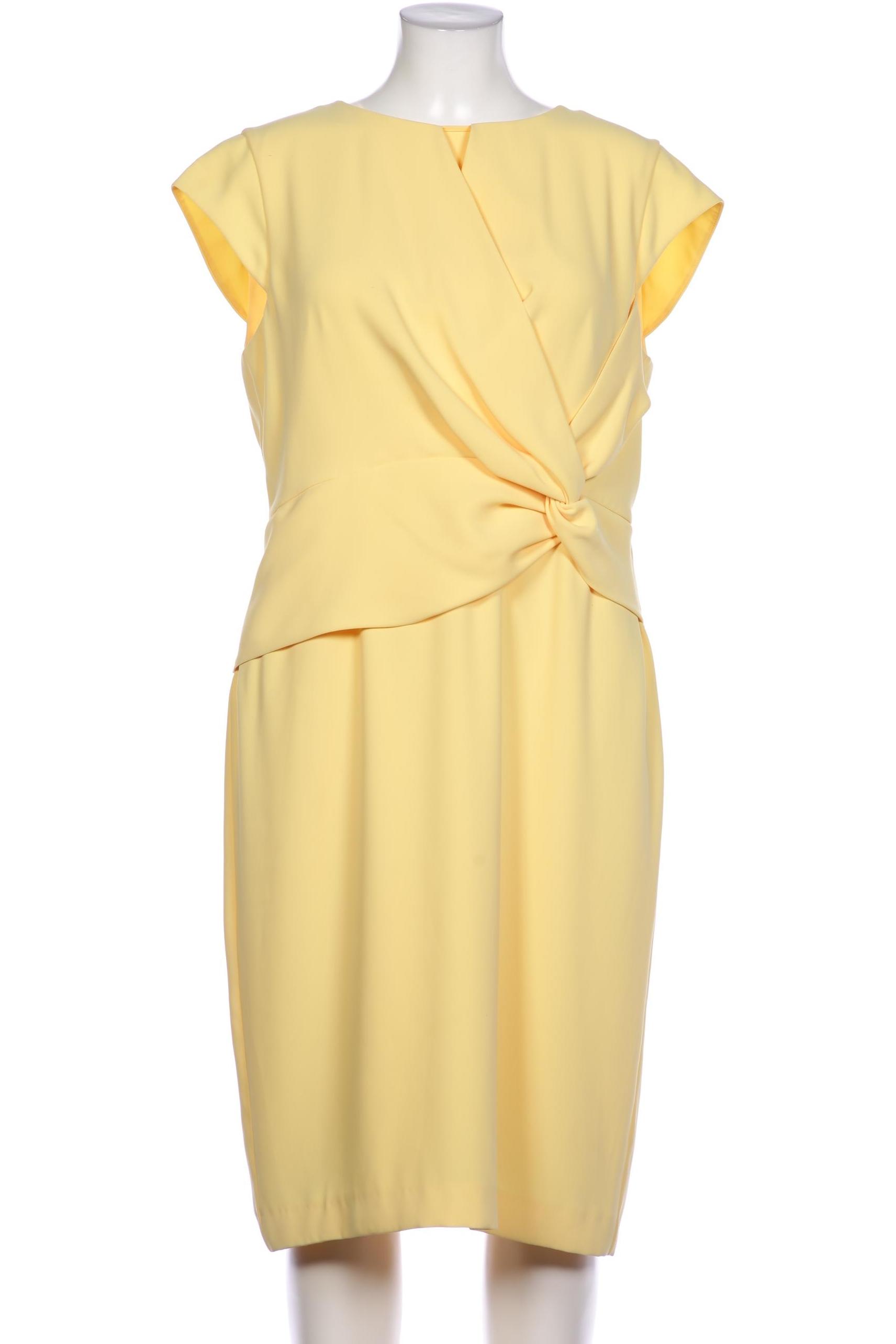 

Comma Damen Kleid, gelb, Gr. 46