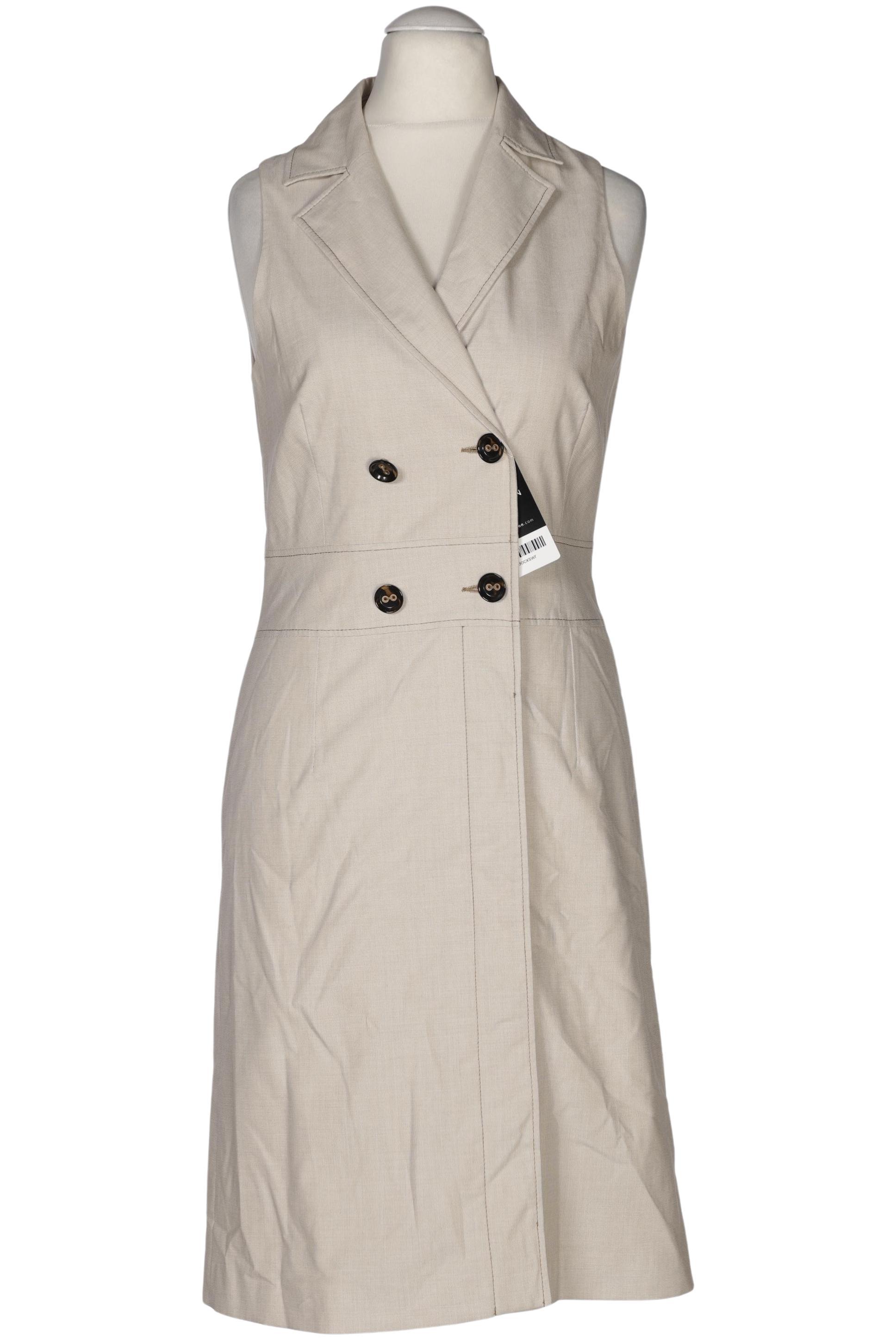 

Comma Damen Kleid, beige, Gr. 36