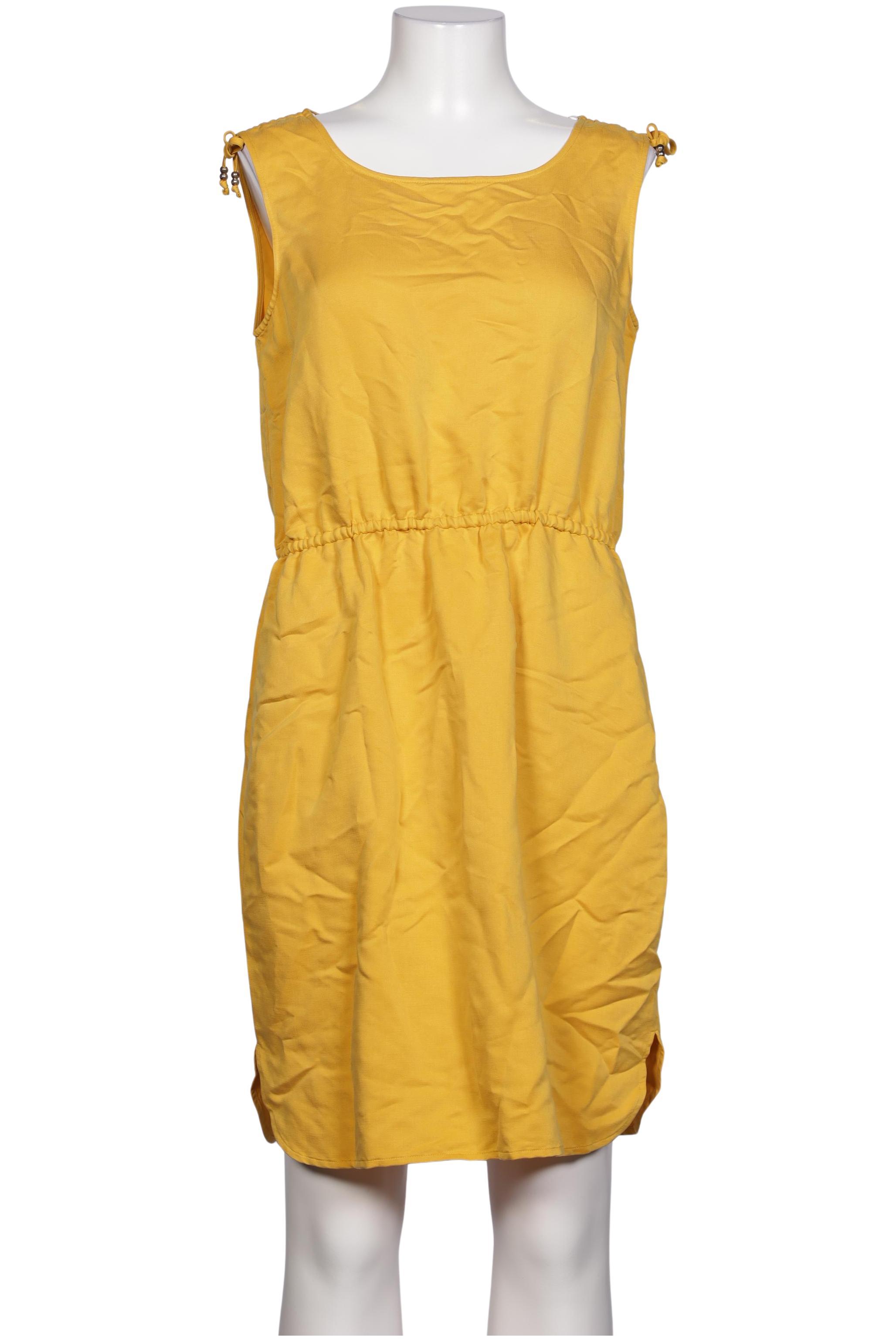 

Comma Damen Kleid, gelb, Gr. 38