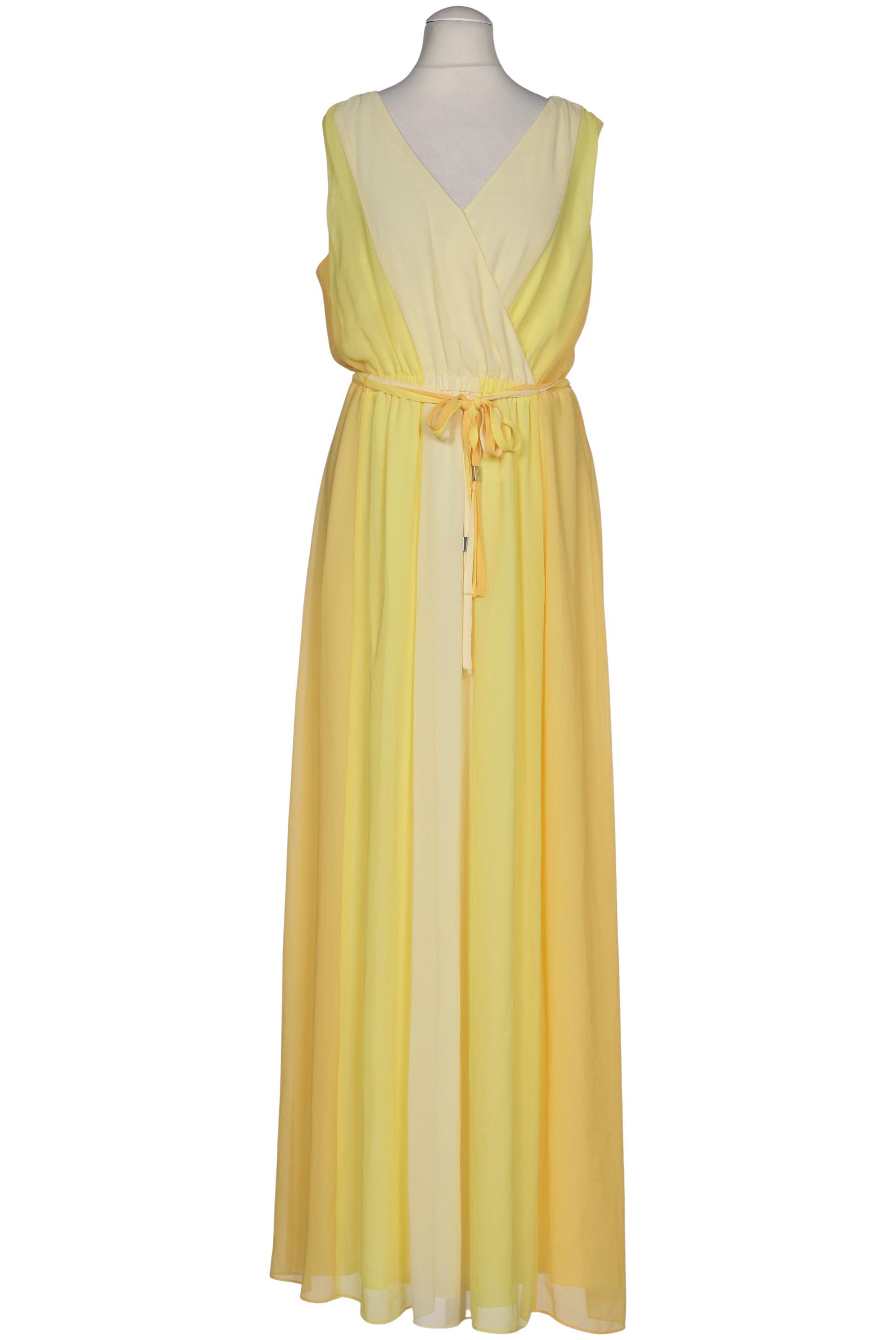 

Comma Damen Kleid, gelb, Gr. 38