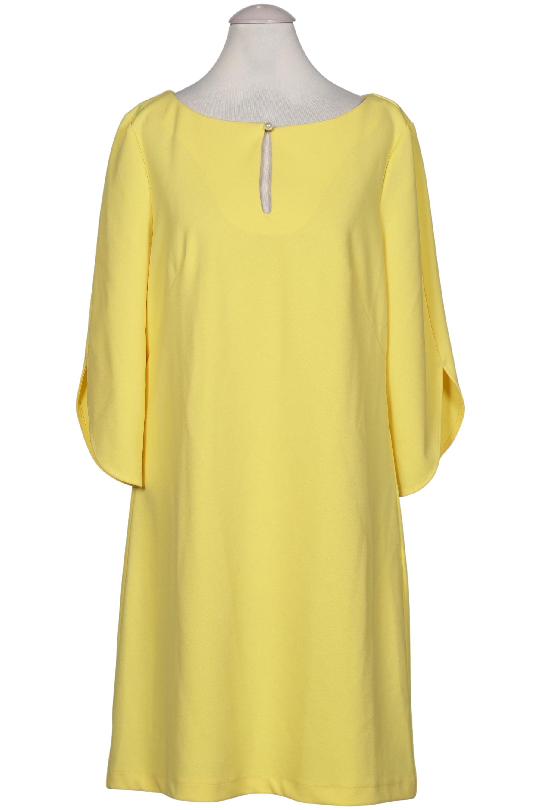 

Comma Damen Kleid, gelb, Gr. 36