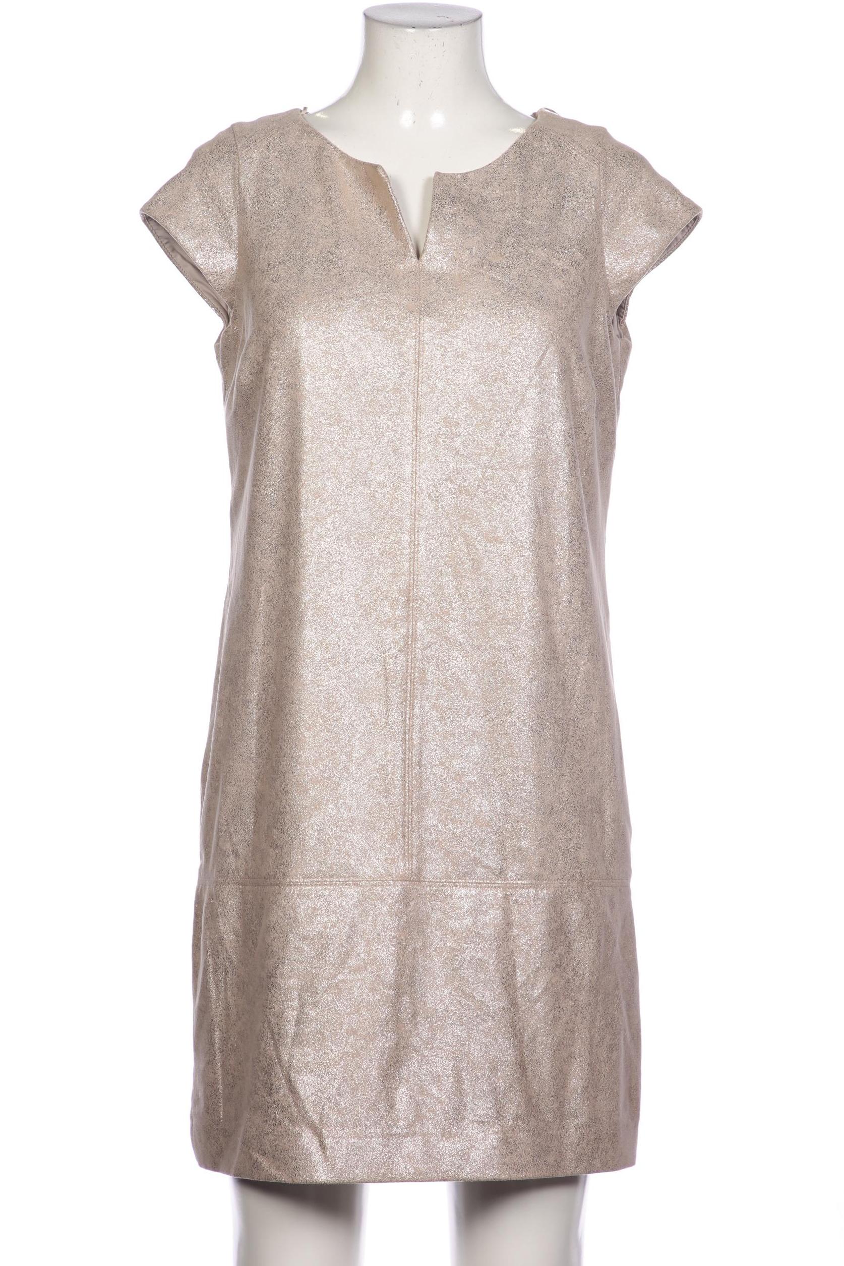 

Comma Damen Kleid, beige, Gr. 40