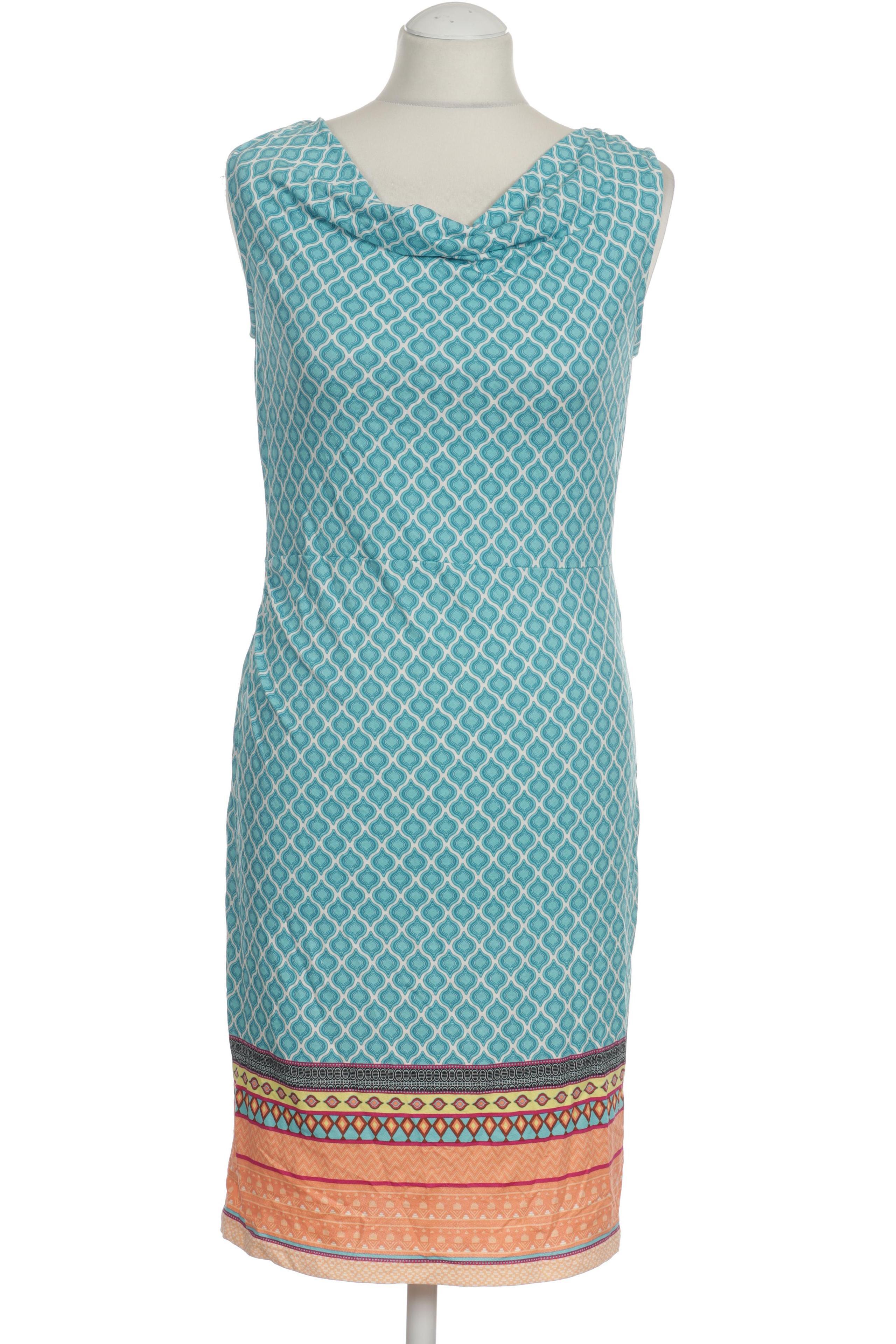 

Comma Damen Kleid, türkis, Gr. 34