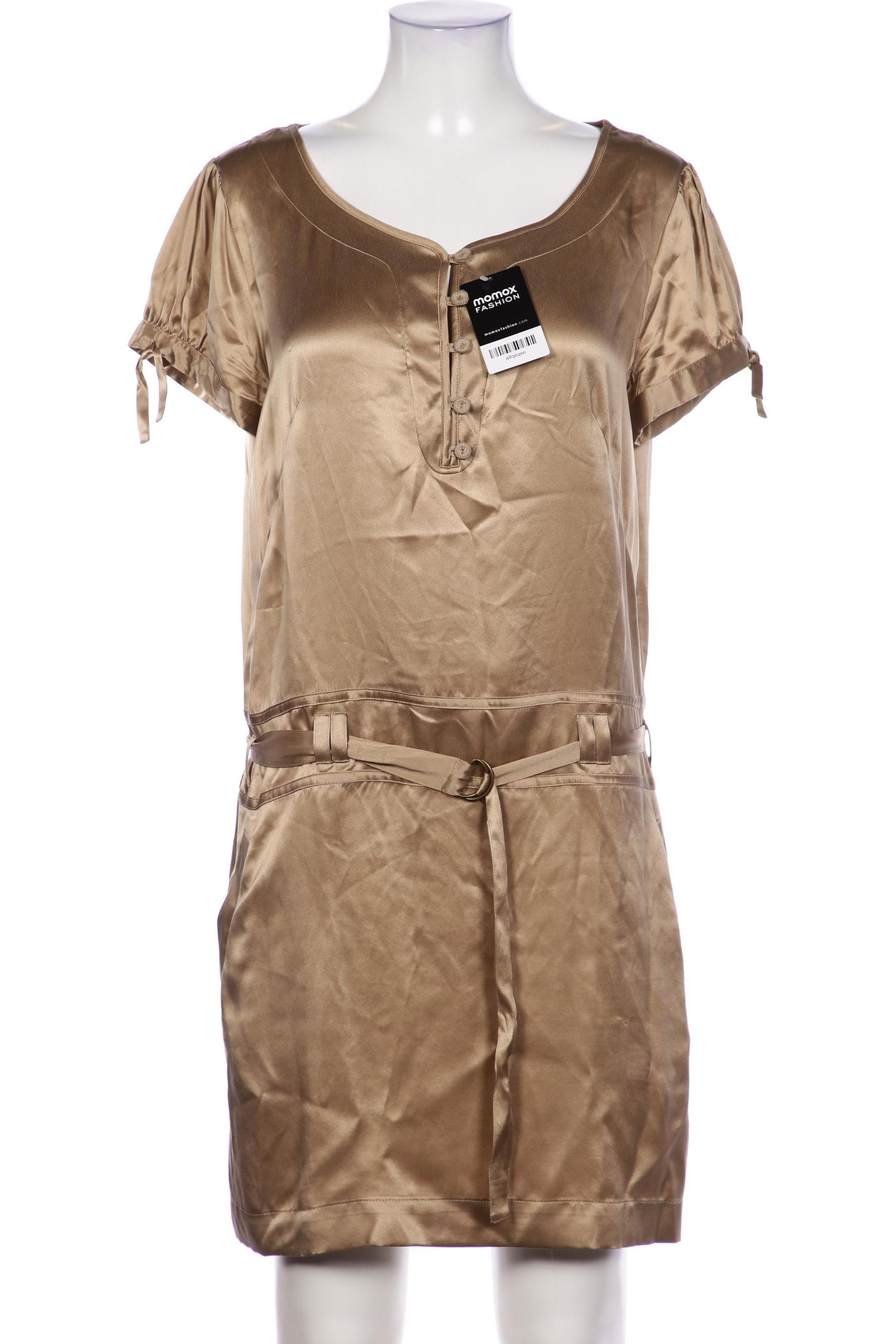 

Comma Damen Kleid, beige, Gr. 40
