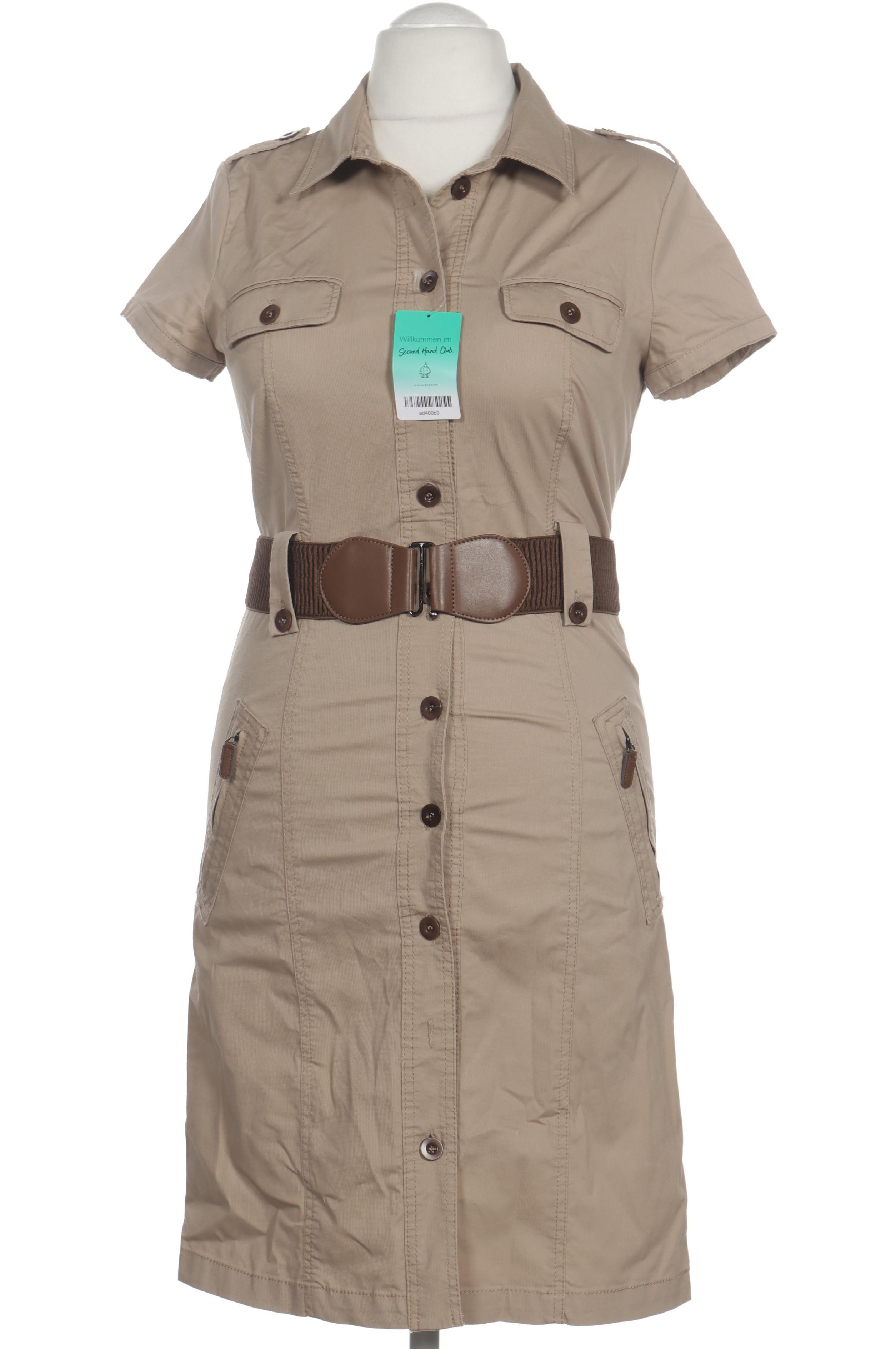 

Comma Damen Kleid, beige, Gr. 38