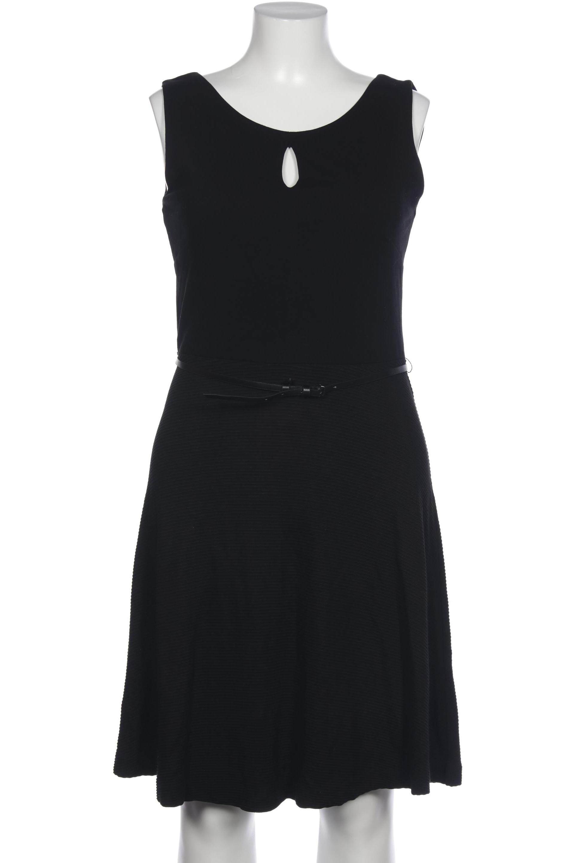 

Comma Damen Kleid, schwarz, Gr. 42