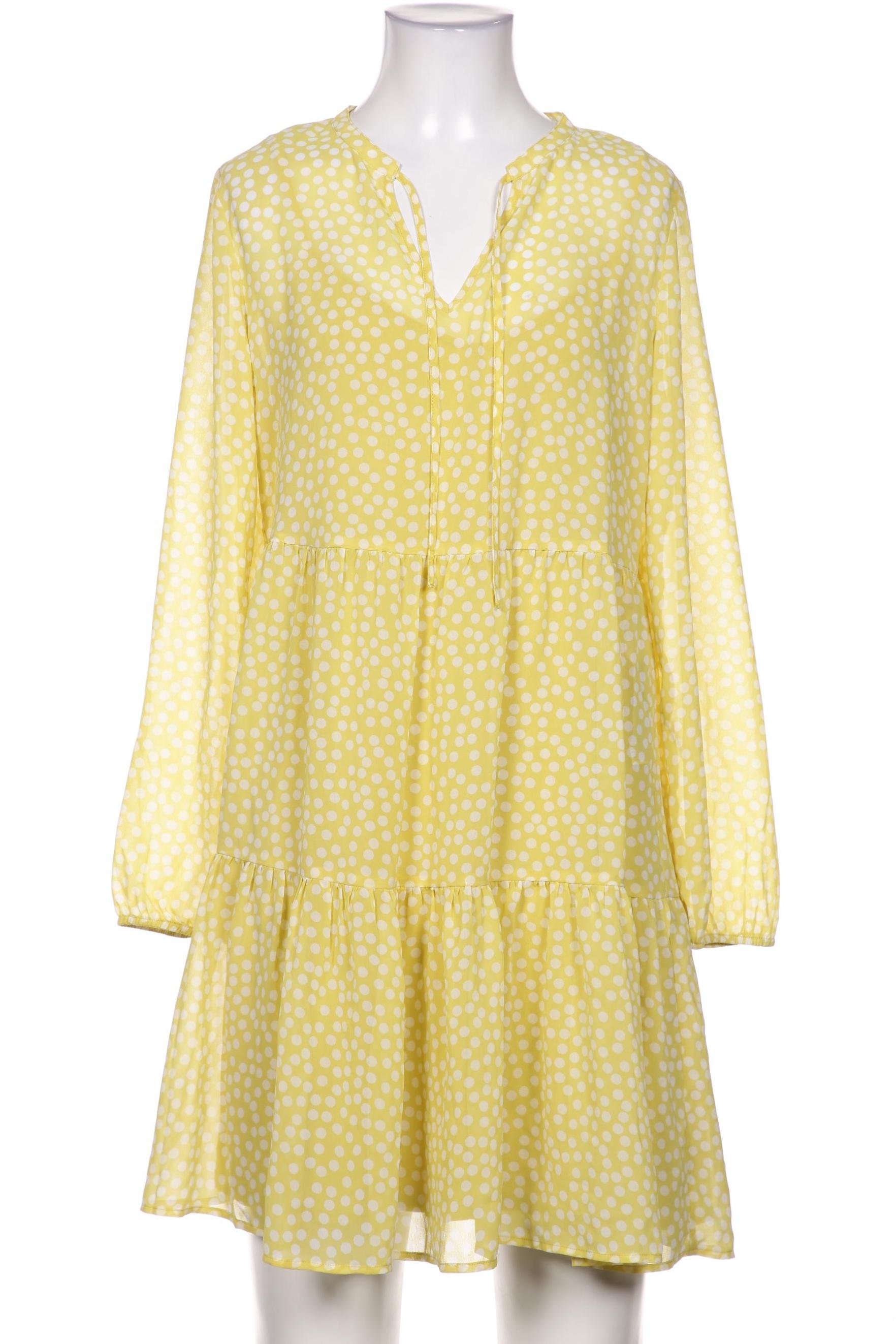 

Comma Damen Kleid, gelb, Gr. 36