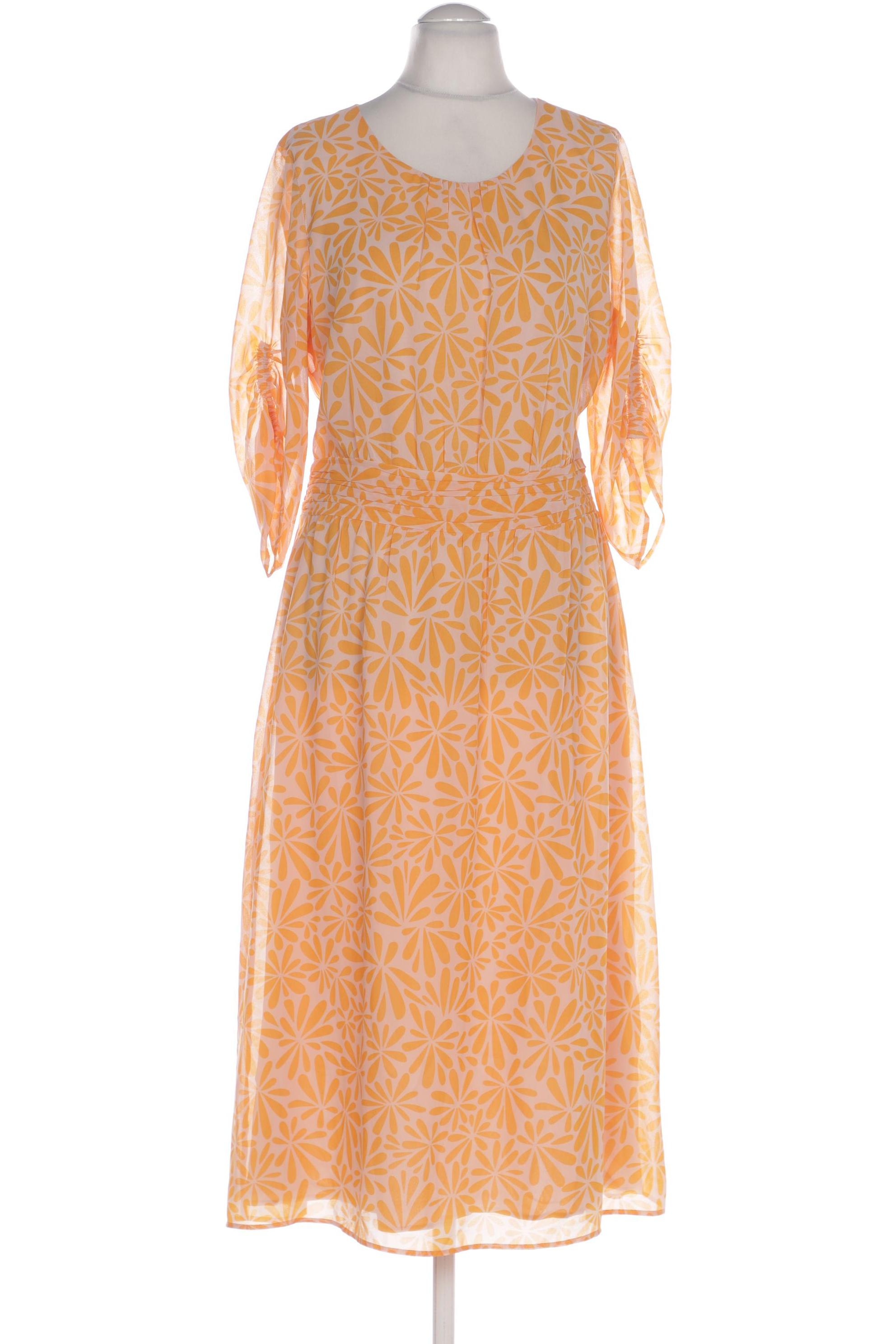 

Comma Damen Kleid, orange, Gr. 40