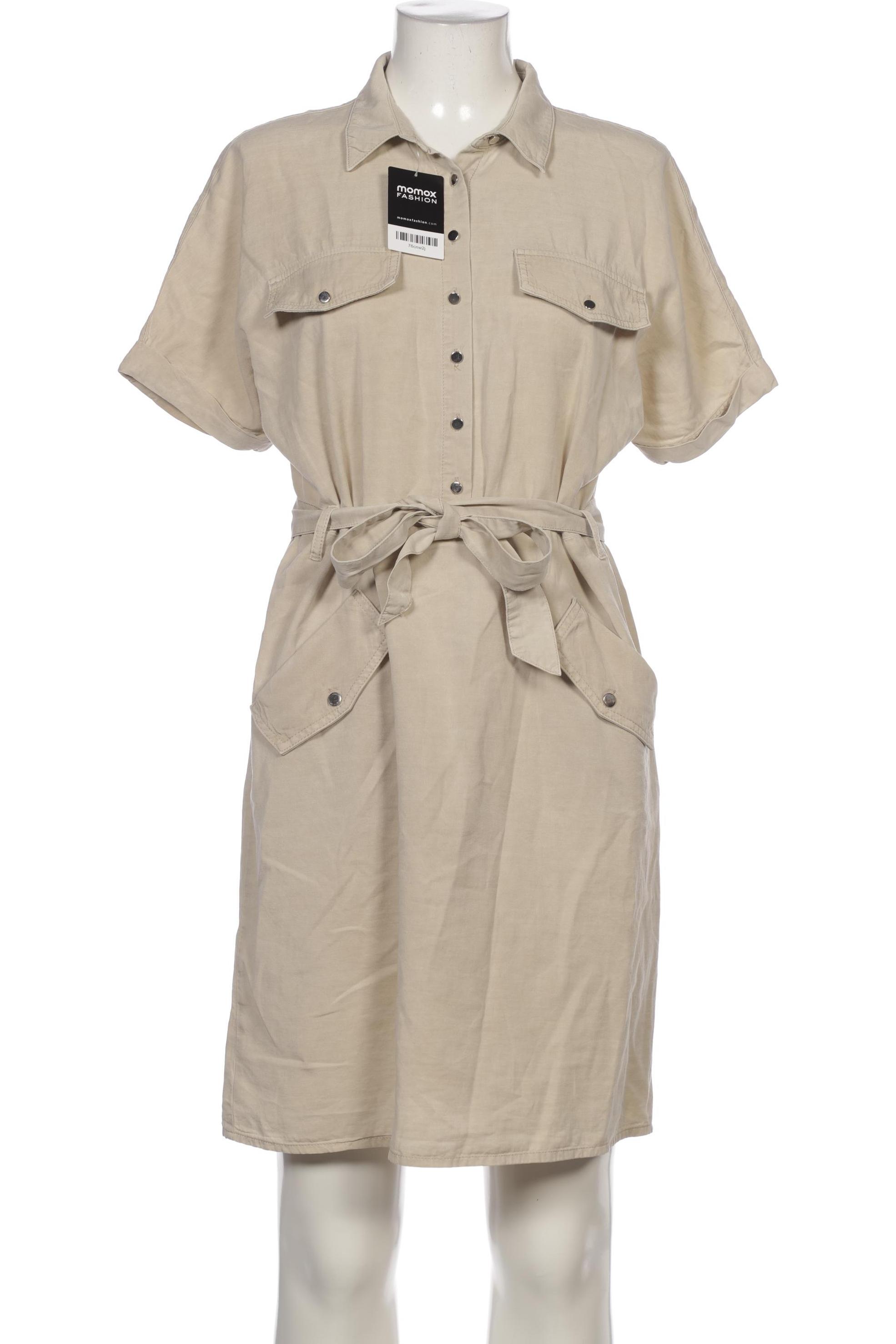 

Comma Damen Kleid, beige, Gr. 38