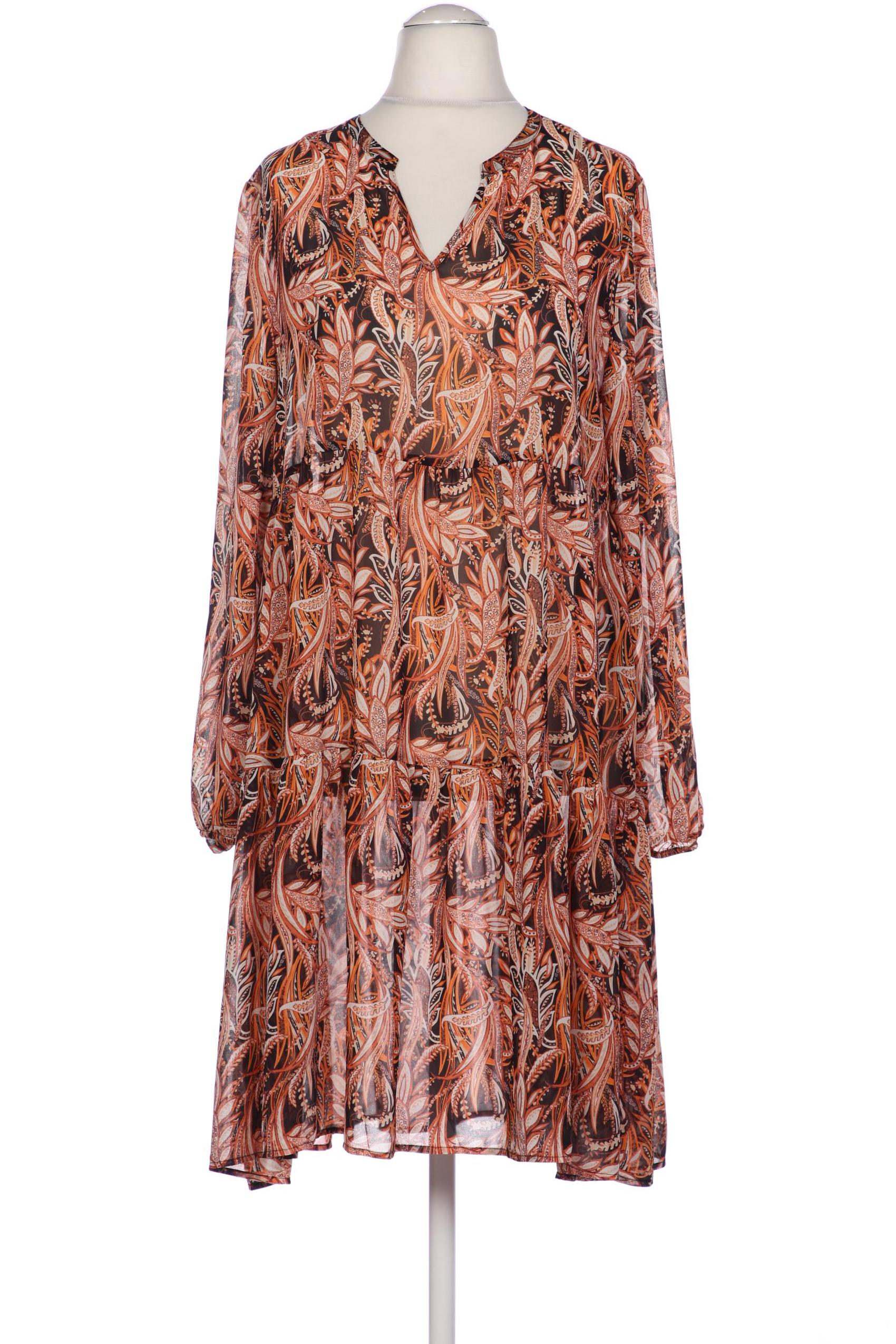 

Comma Damen Kleid, orange, Gr. 38