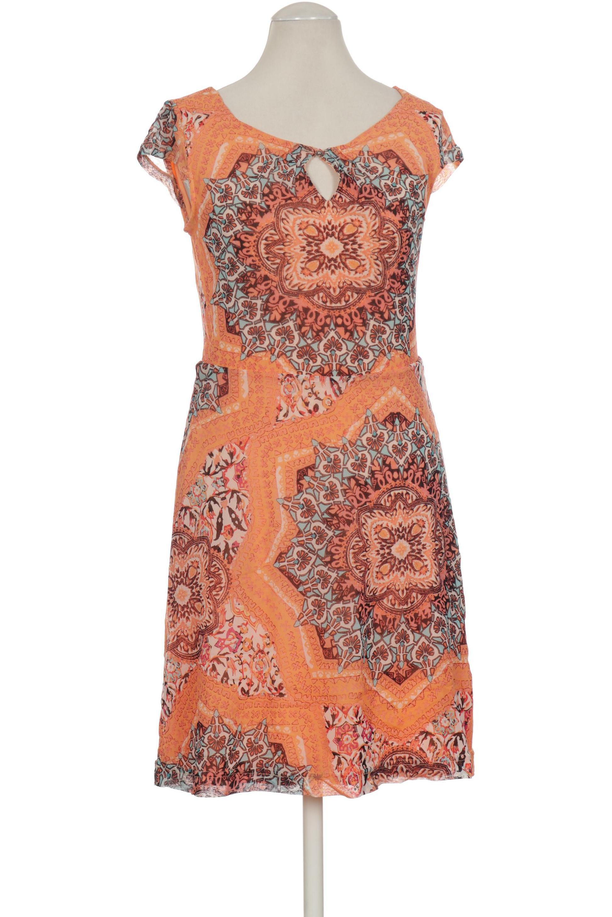 

Comma Damen Kleid, orange, Gr. 34