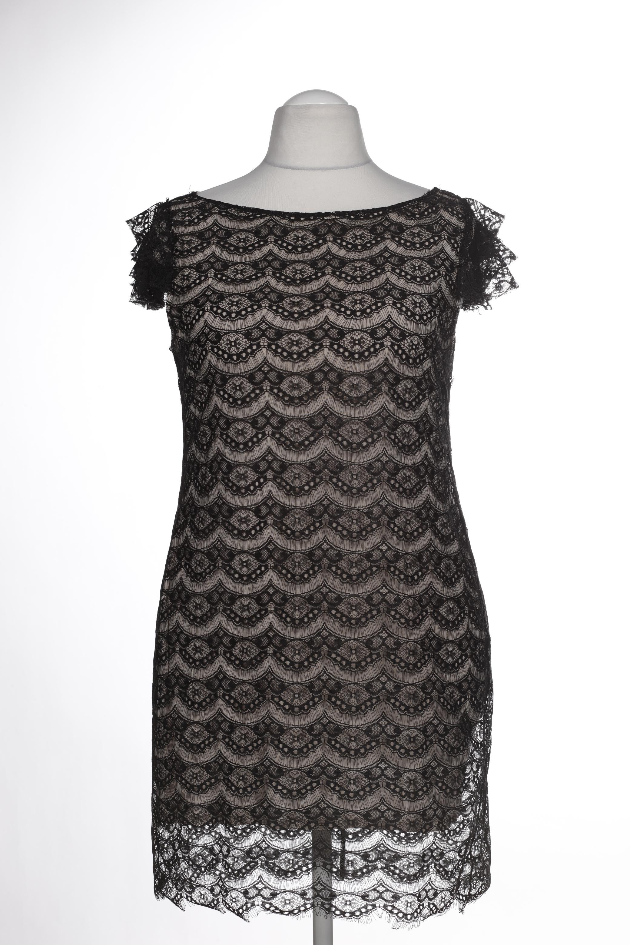 

Comma Damen Kleid, schwarz, Gr. 44