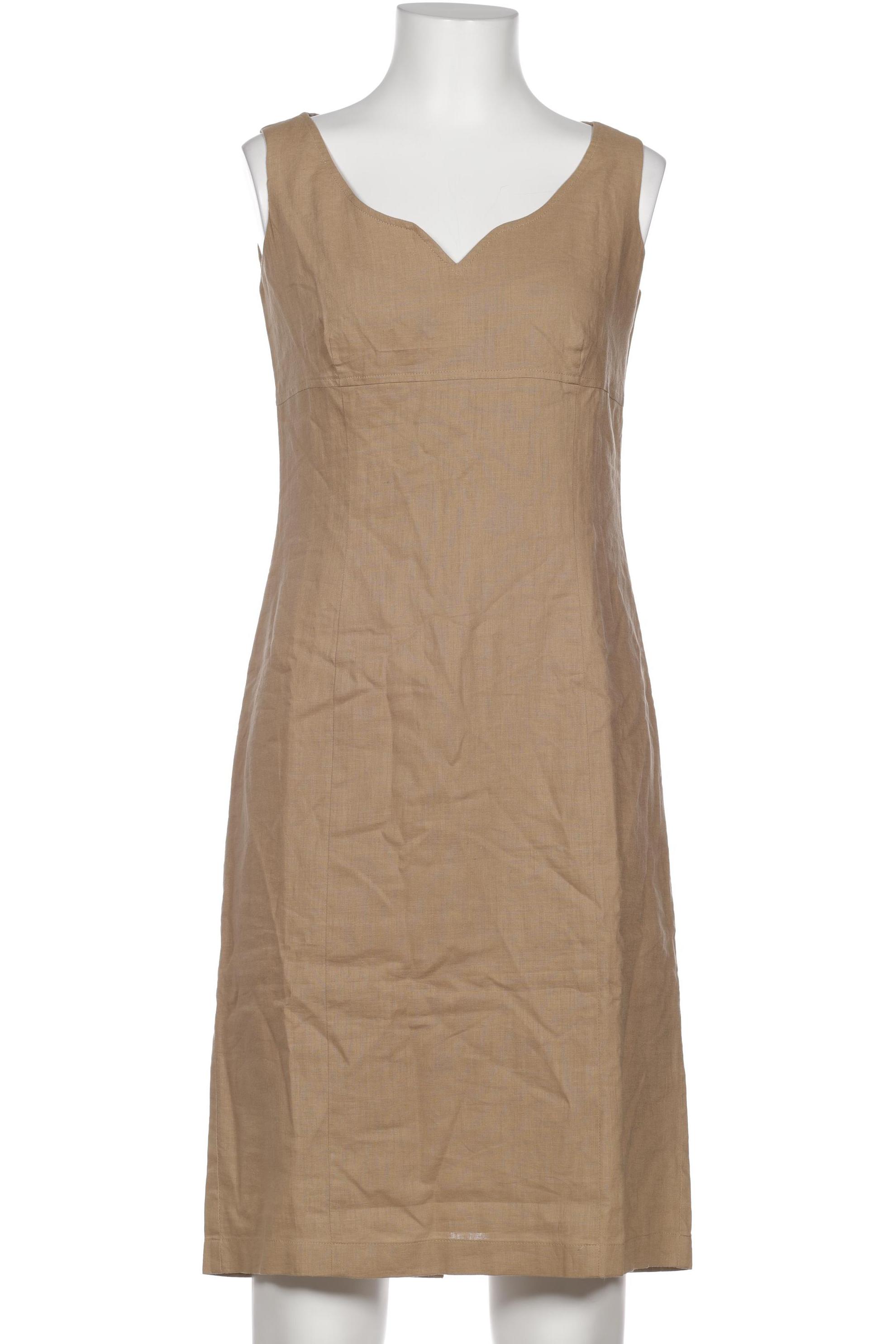 

Comma Damen Kleid, beige, Gr. 34
