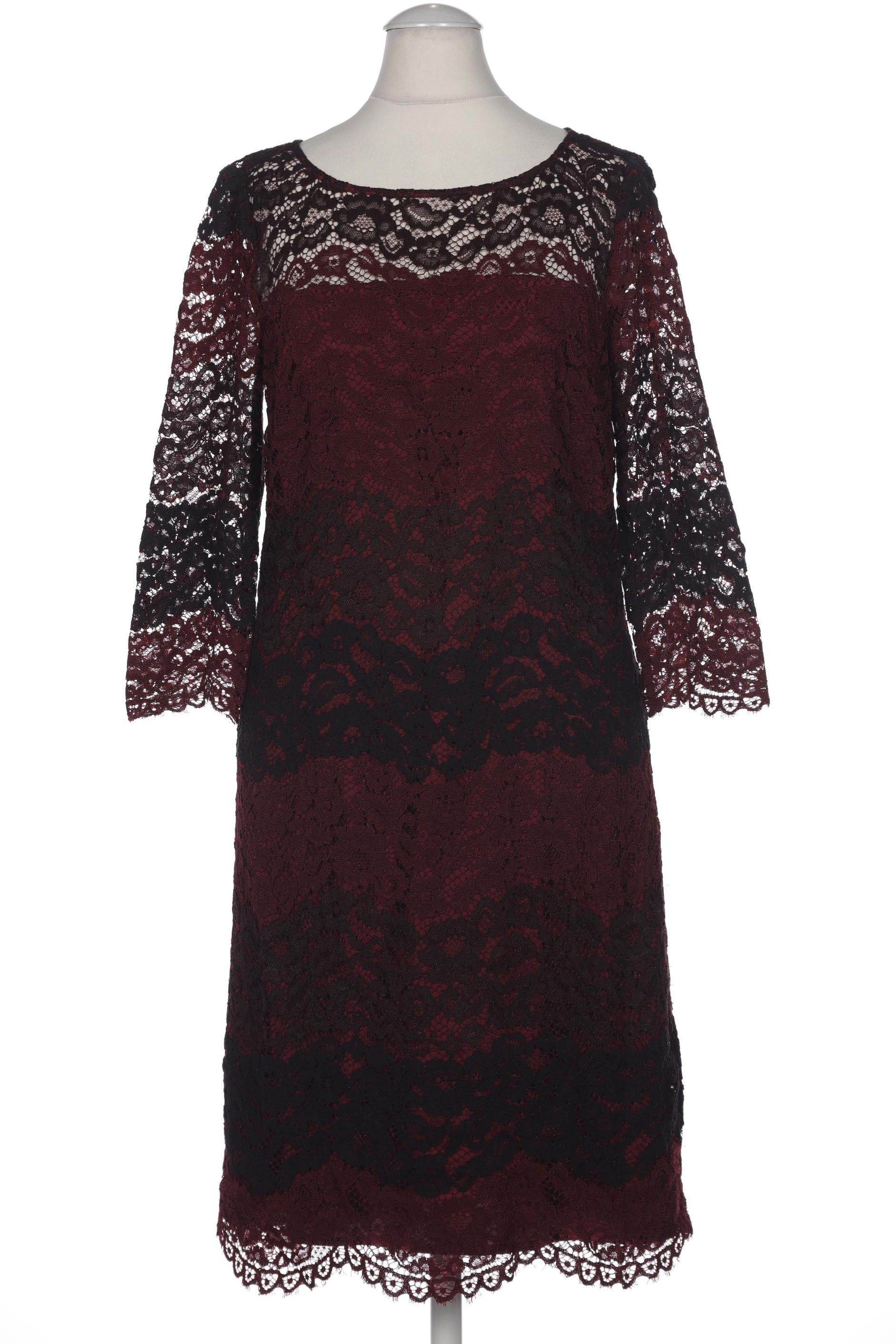 

Comma Damen Kleid, bordeaux, Gr. 36