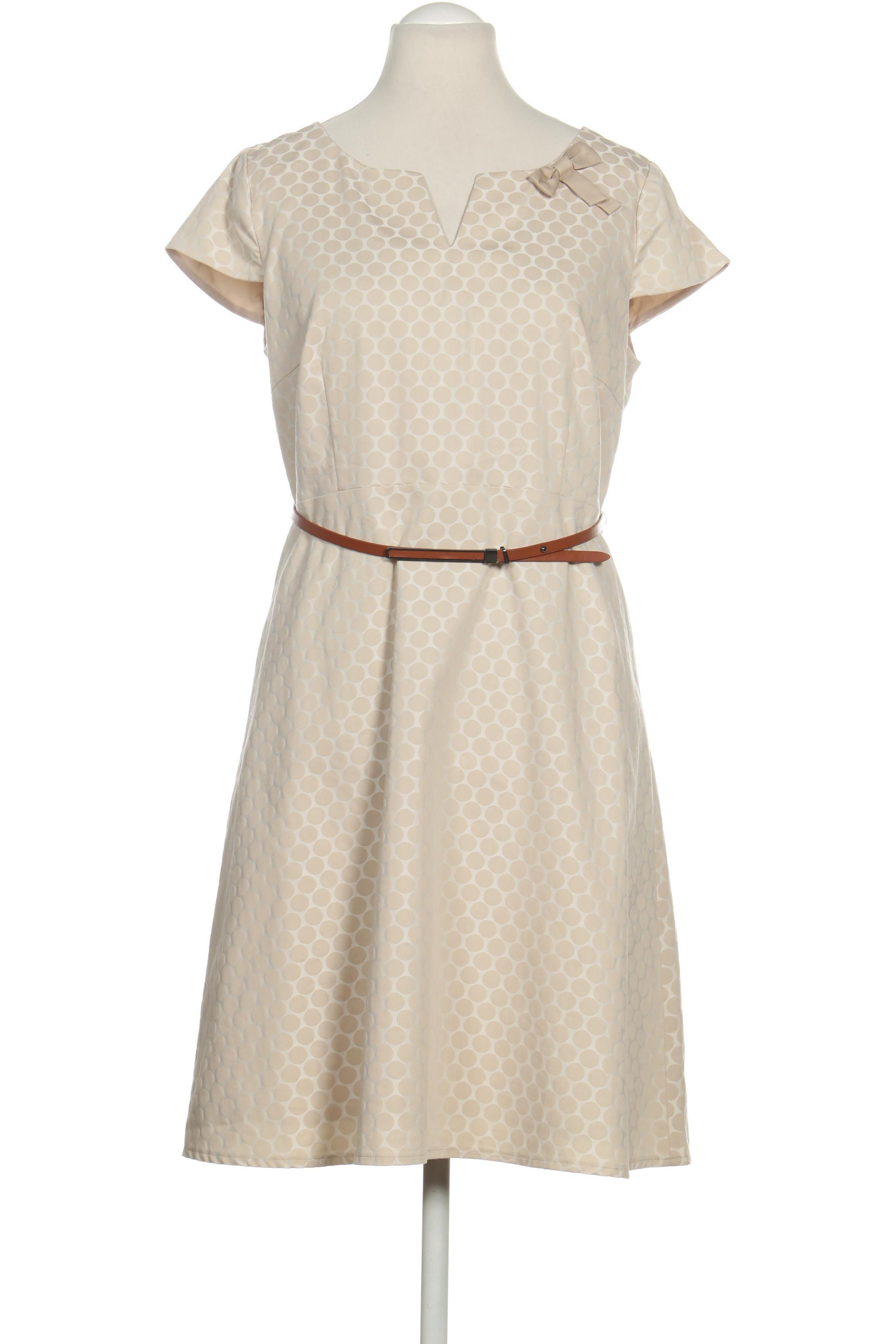 

Comma Damen Kleid, beige, Gr. 42
