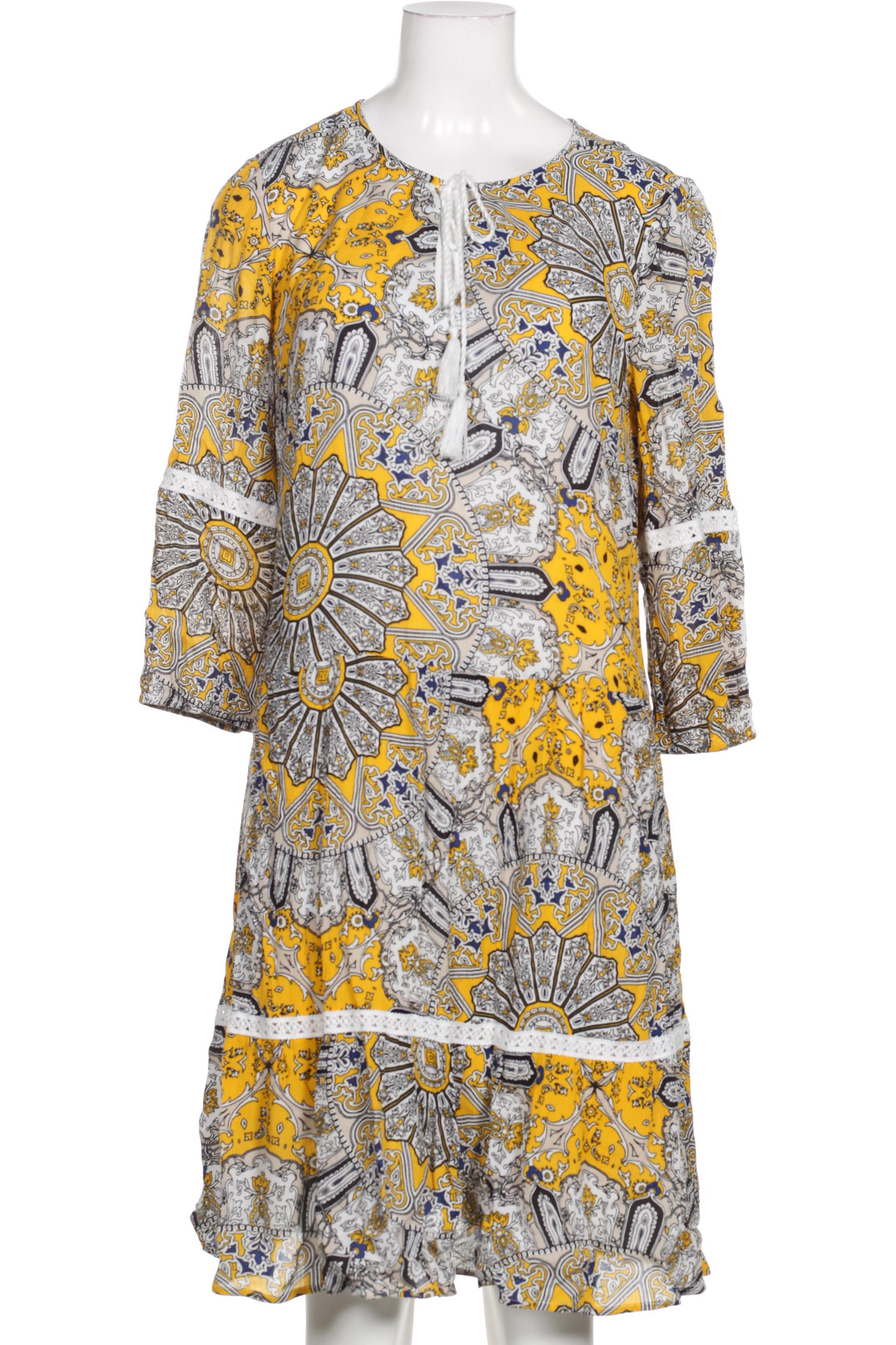 

Comma Damen Kleid, gelb, Gr. 36