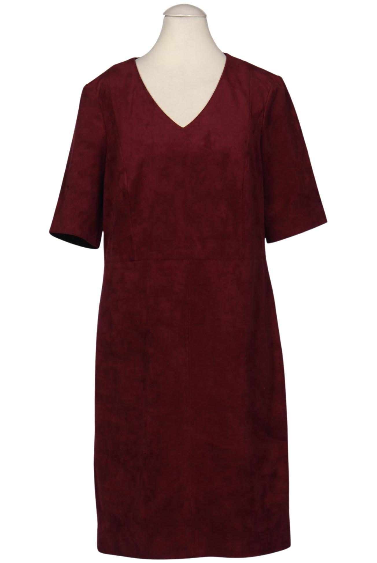 

Comma Damen Kleid, bordeaux, Gr. 36