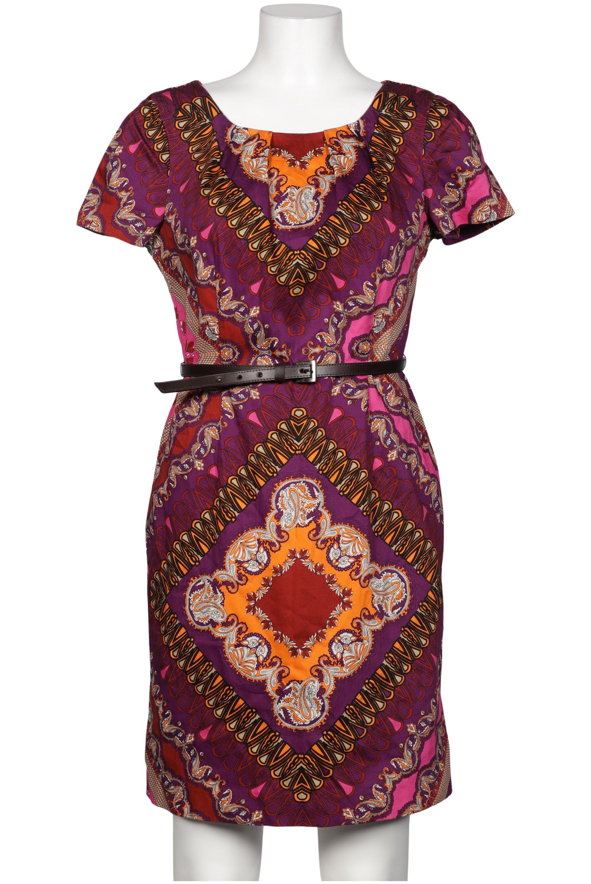 

Comma Damen Kleid, mehrfarbig, Gr. 40