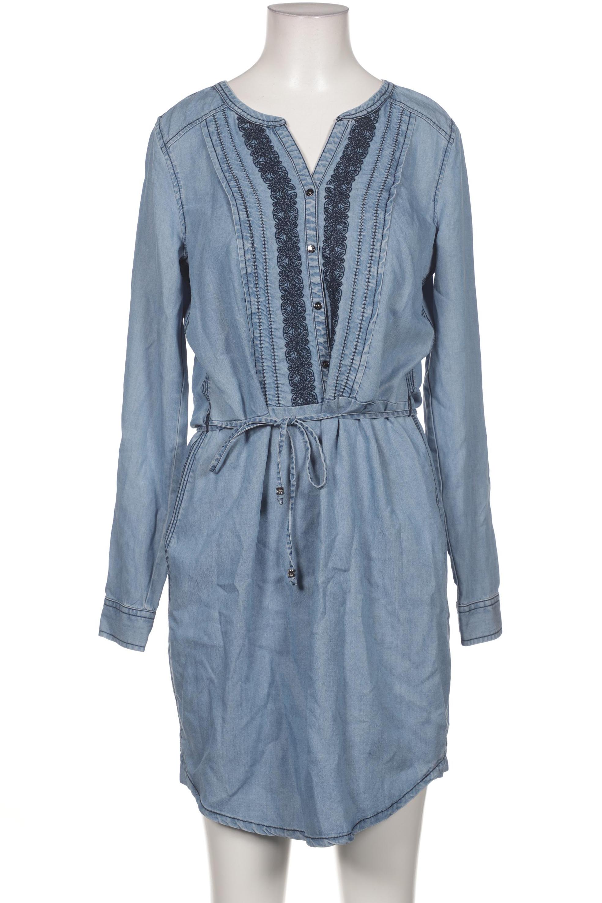 

Comma Damen Kleid, blau, Gr. 36