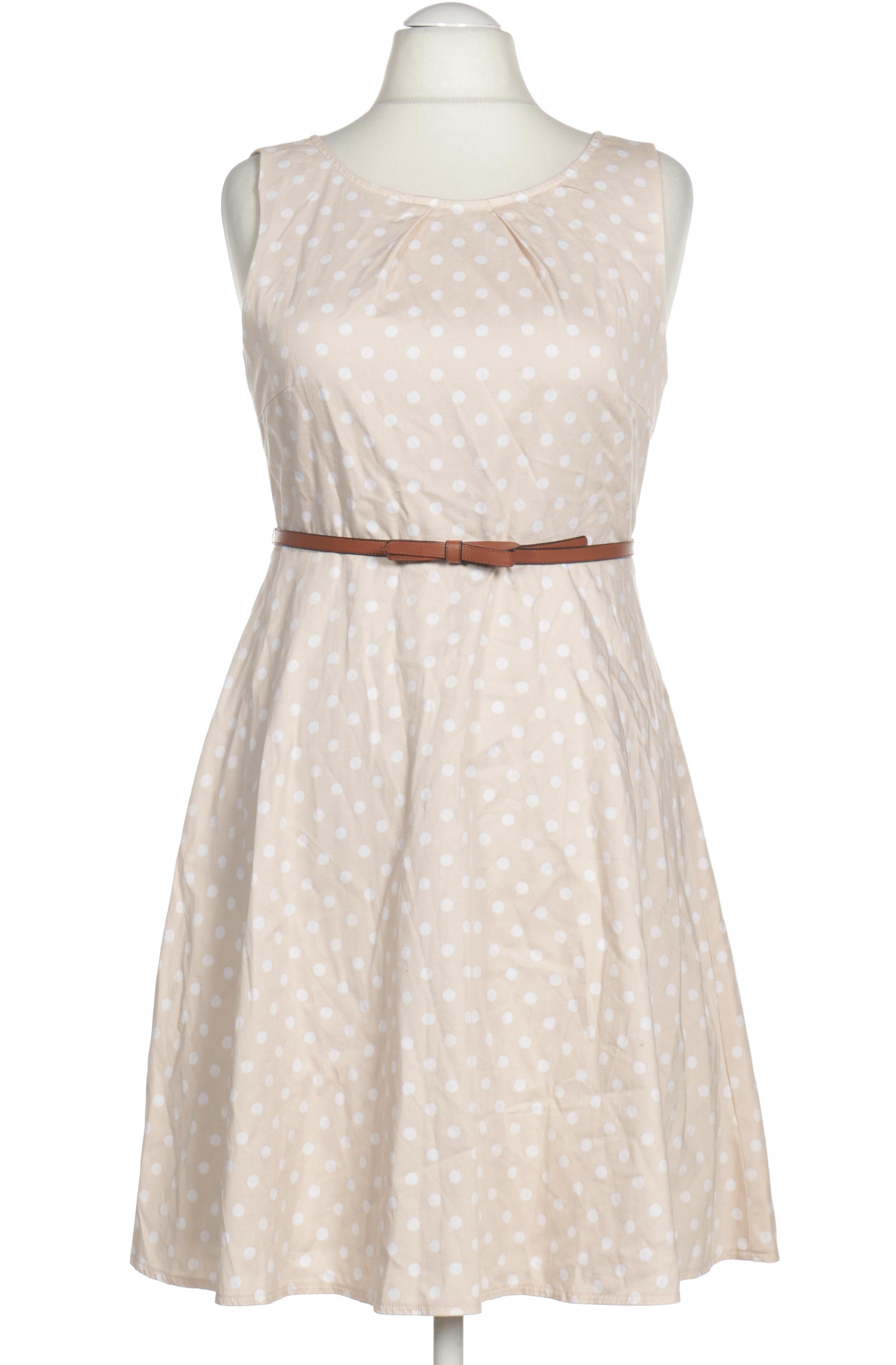 

Comma Damen Kleid, beige, Gr. 40