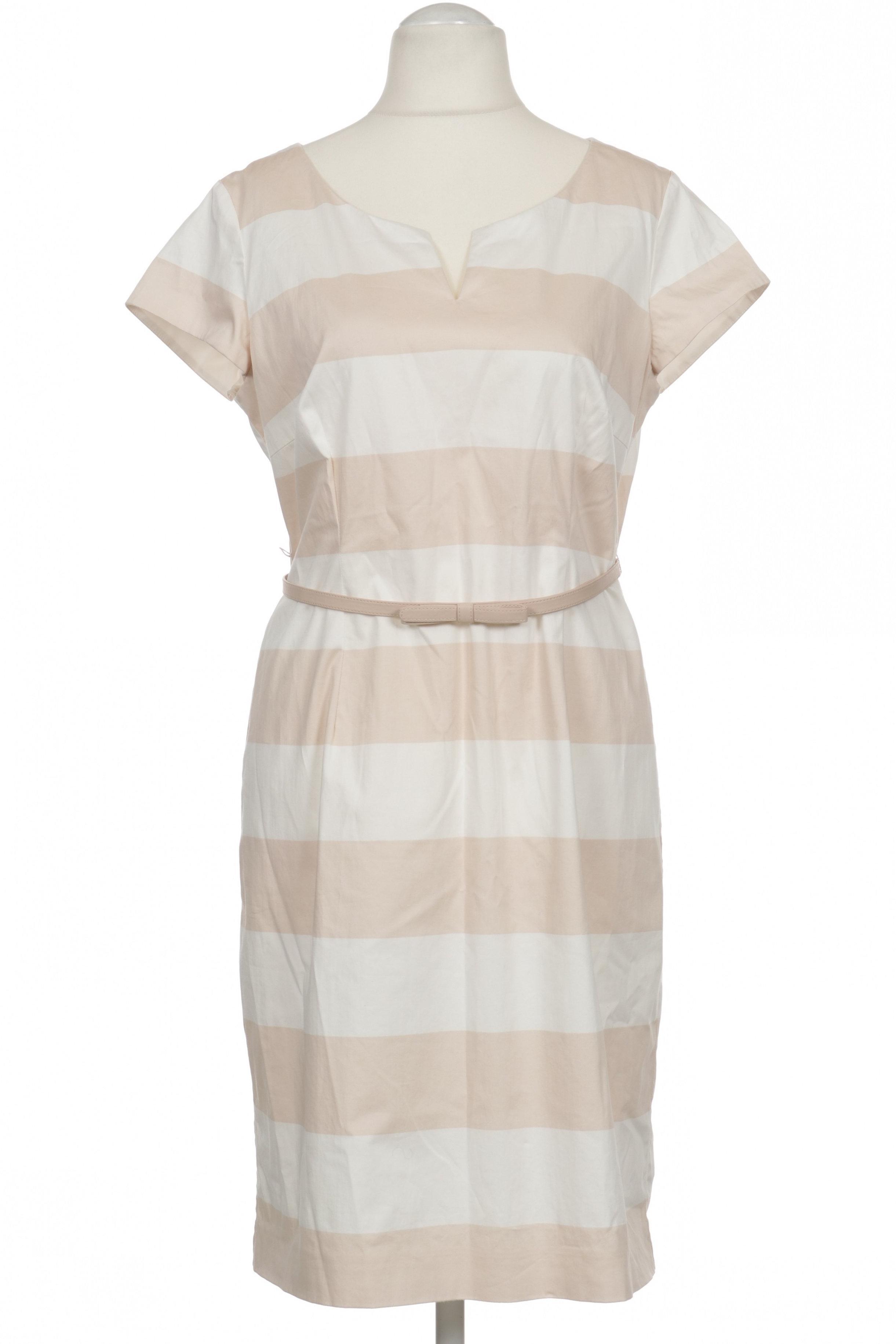 

Comma Damen Kleid, beige, Gr. 42