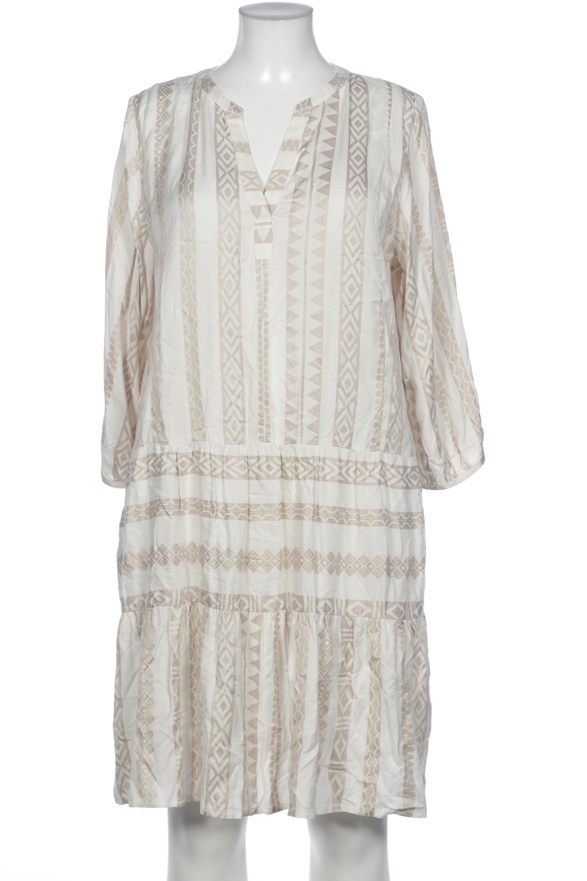 

Comma Damen Kleid, beige, Gr. 46