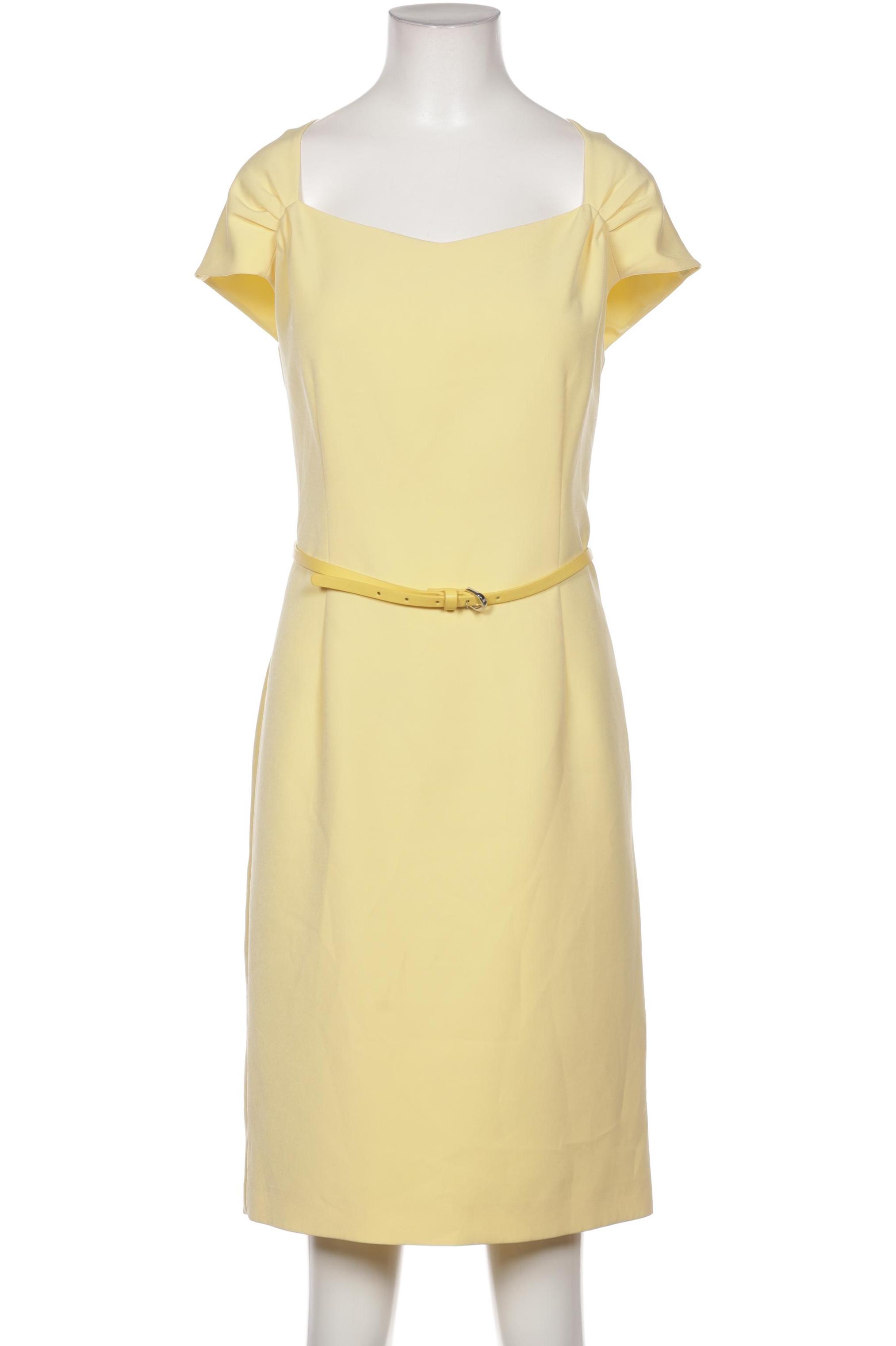 

Comma Damen Kleid, gelb, Gr. 38