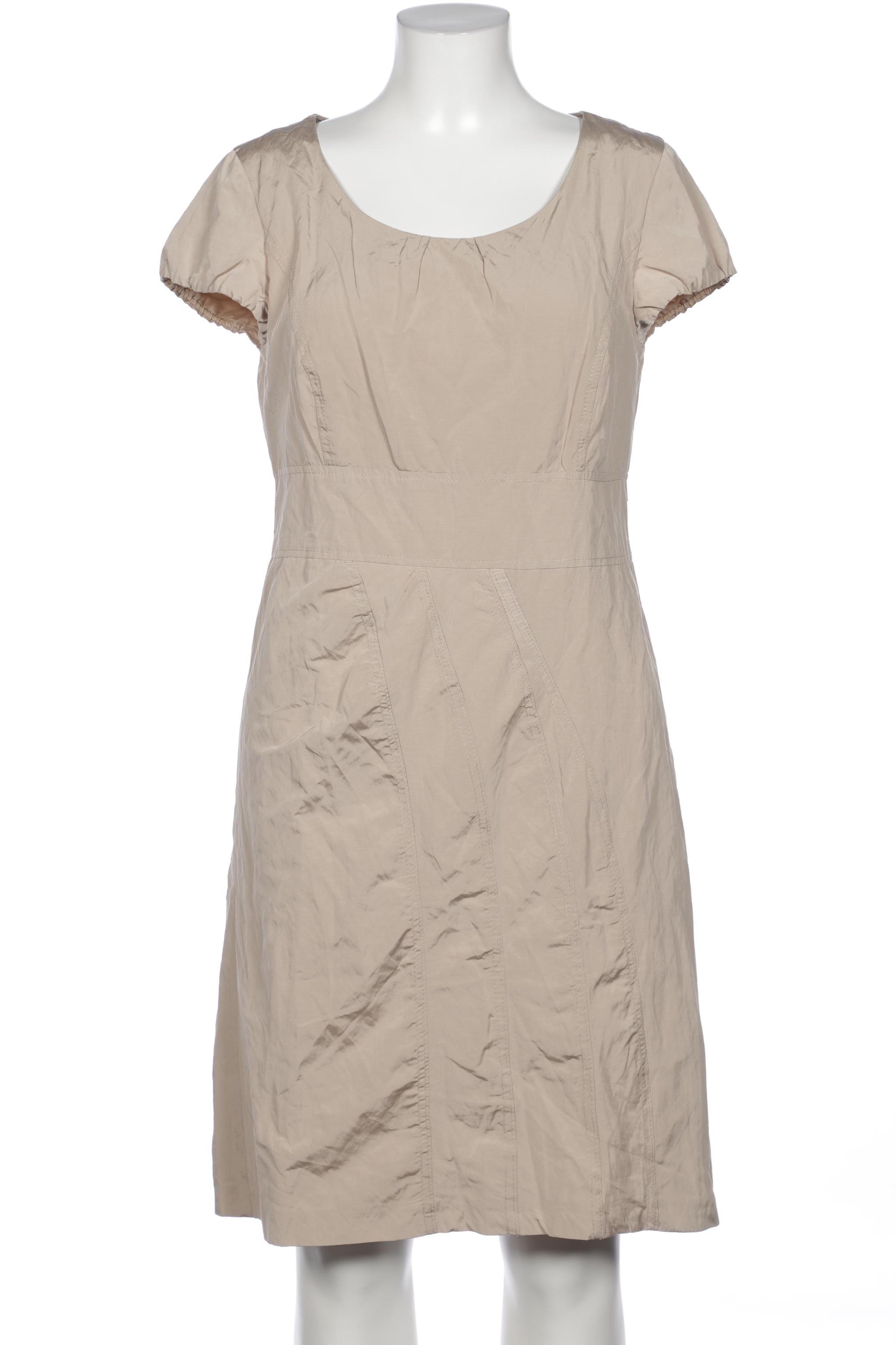 

Comma Damen Kleid, beige, Gr. 42