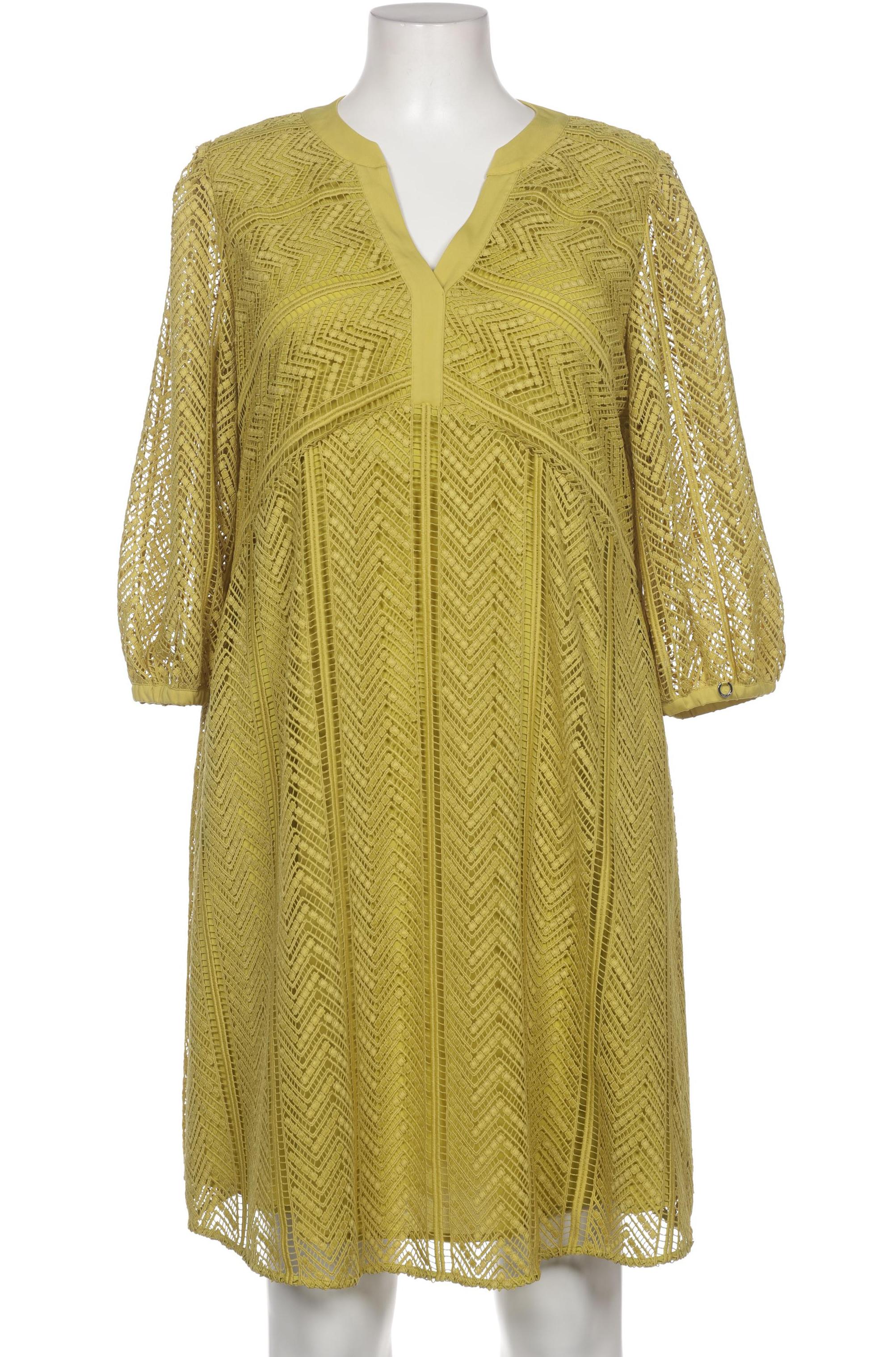 

Comma Damen Kleid, gelb, Gr. 44