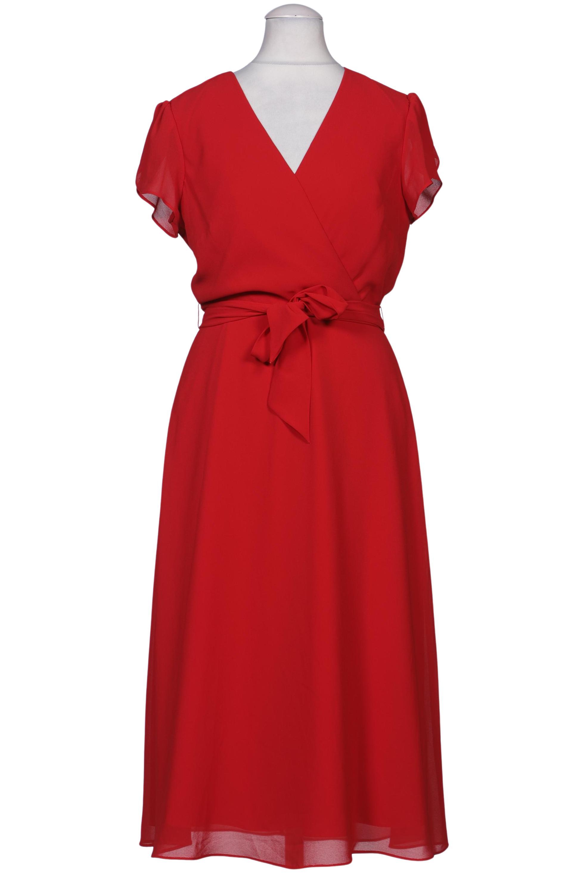 

Comma Damen Kleid, rot, Gr. 34
