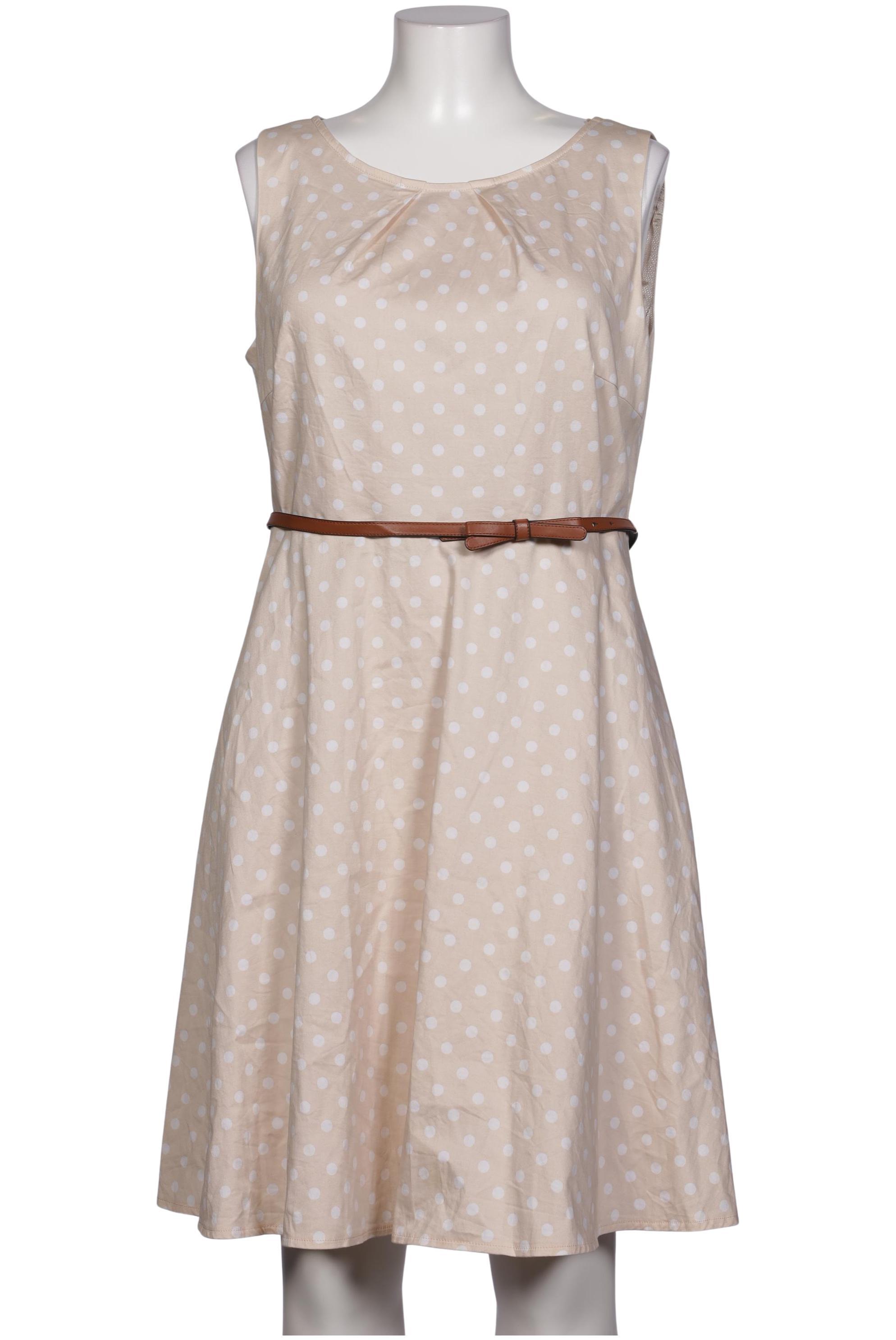 

Comma Damen Kleid, beige, Gr. 44