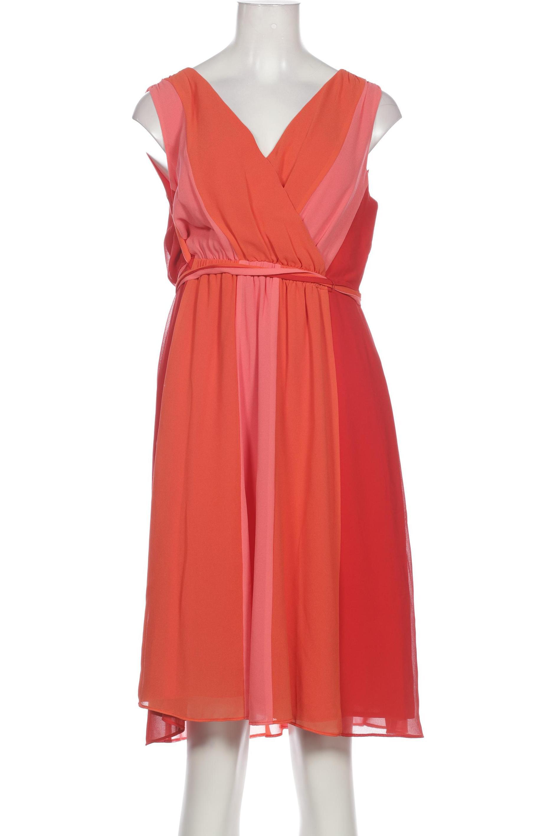 

Comma Damen Kleid, orange, Gr. 34