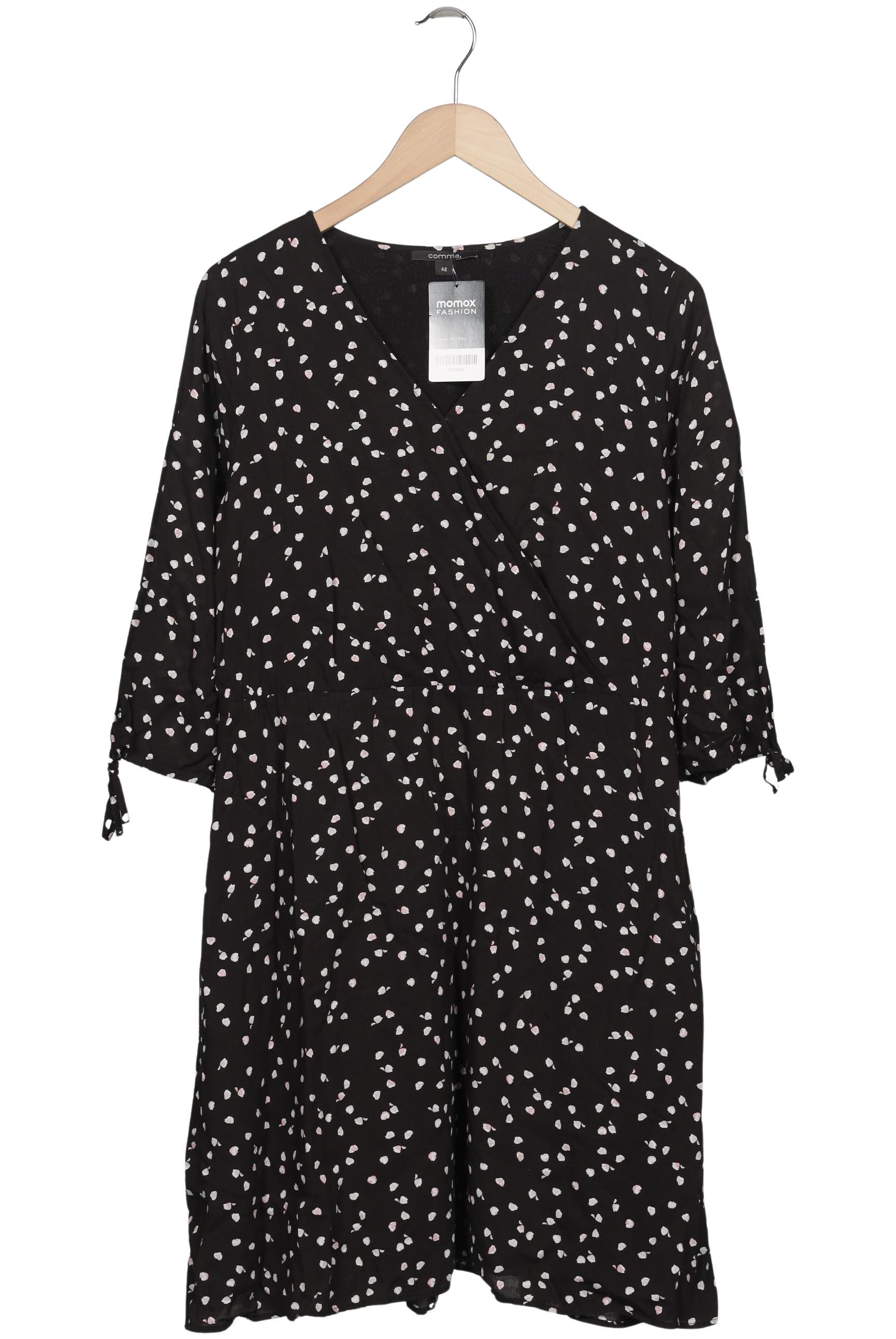 

Comma Damen Kleid, schwarz, Gr. 42