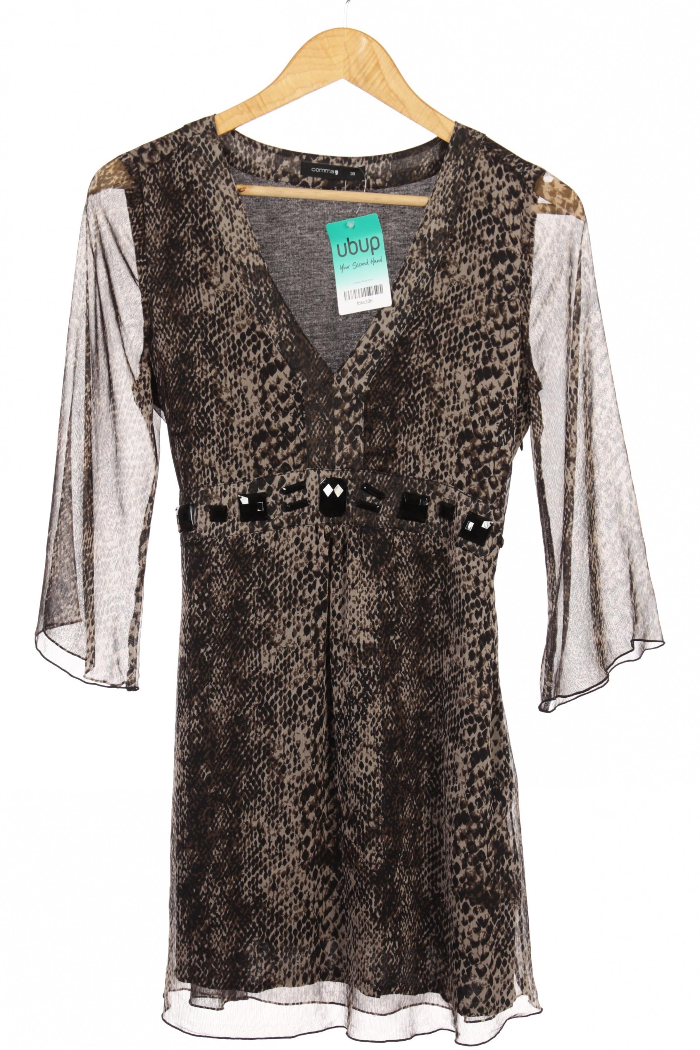 

Comma Damen Kleid, braun, Gr. 36