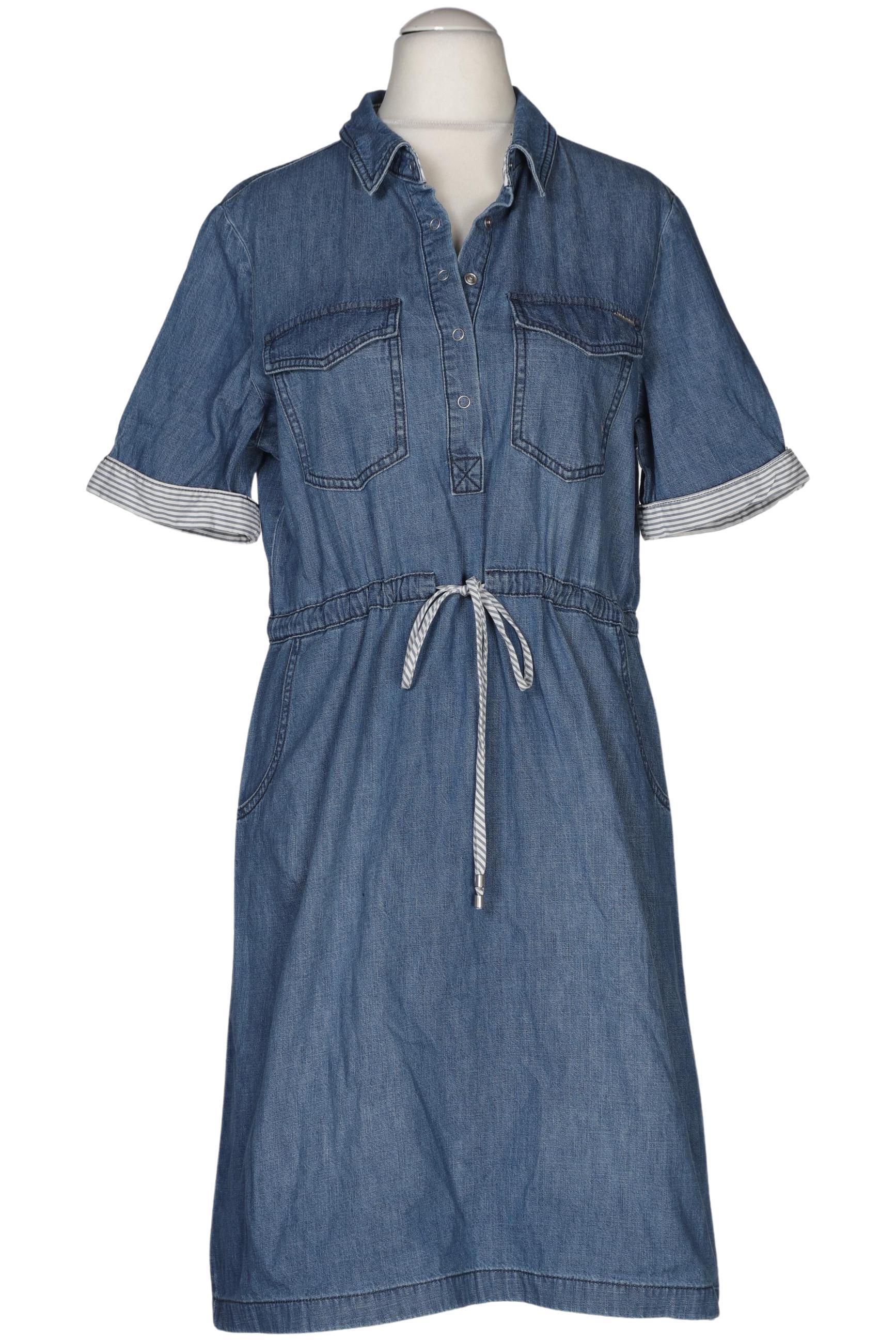 

Comma Damen Kleid, blau, Gr. 40