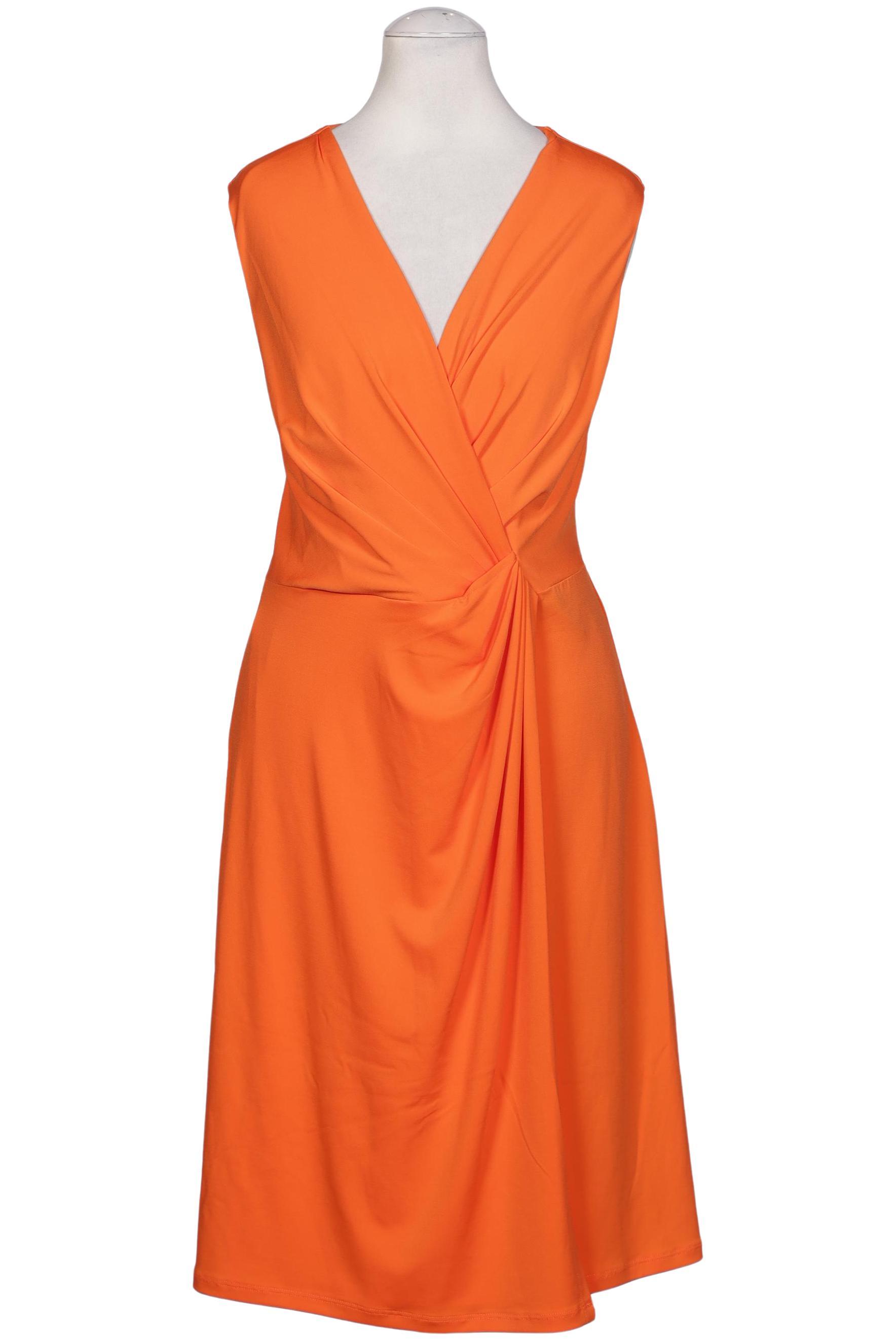 

Comma Damen Kleid, orange, Gr. 36