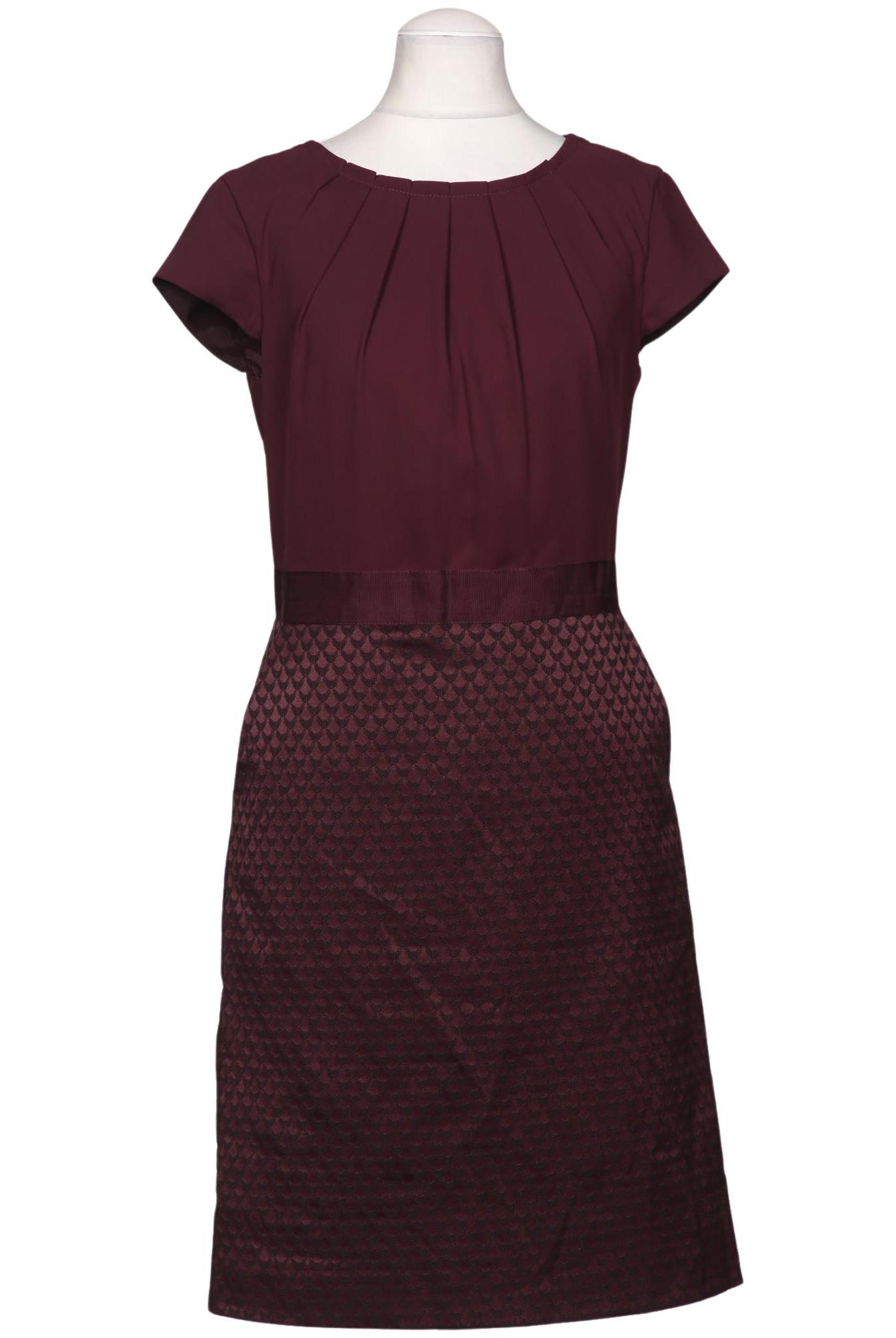 

Comma Damen Kleid, bordeaux, Gr. 34
