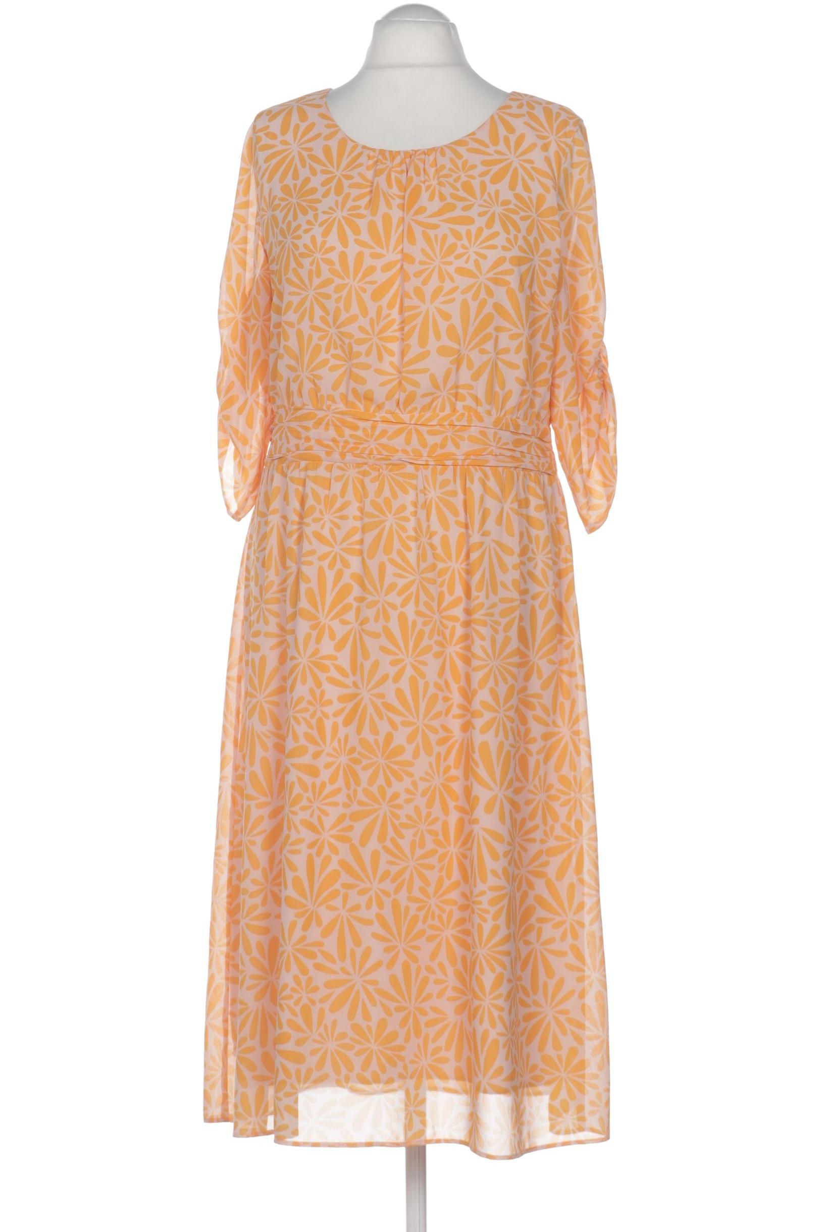 

Comma Damen Kleid, orange, Gr. 44