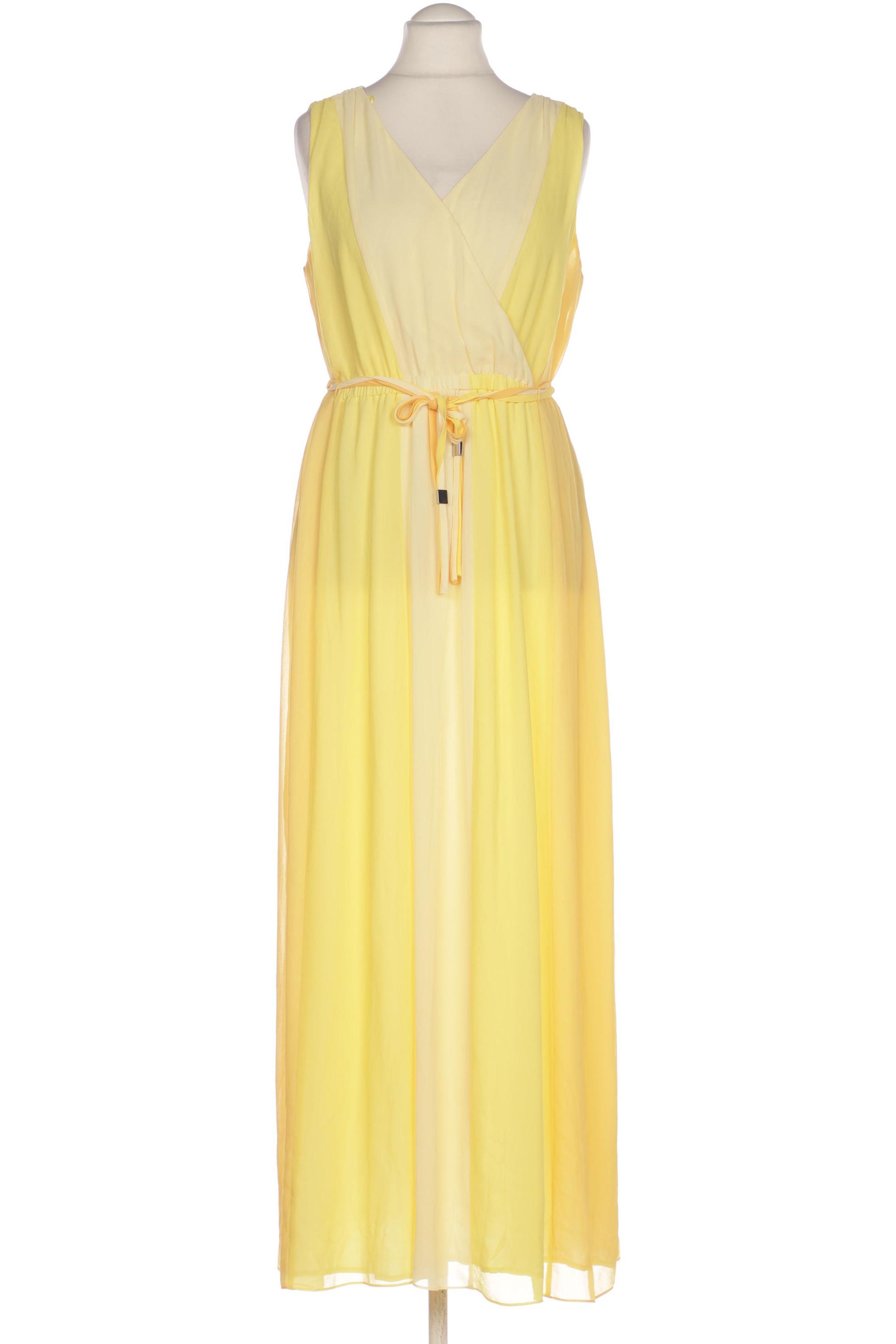 

Comma Damen Kleid, gelb, Gr. 42