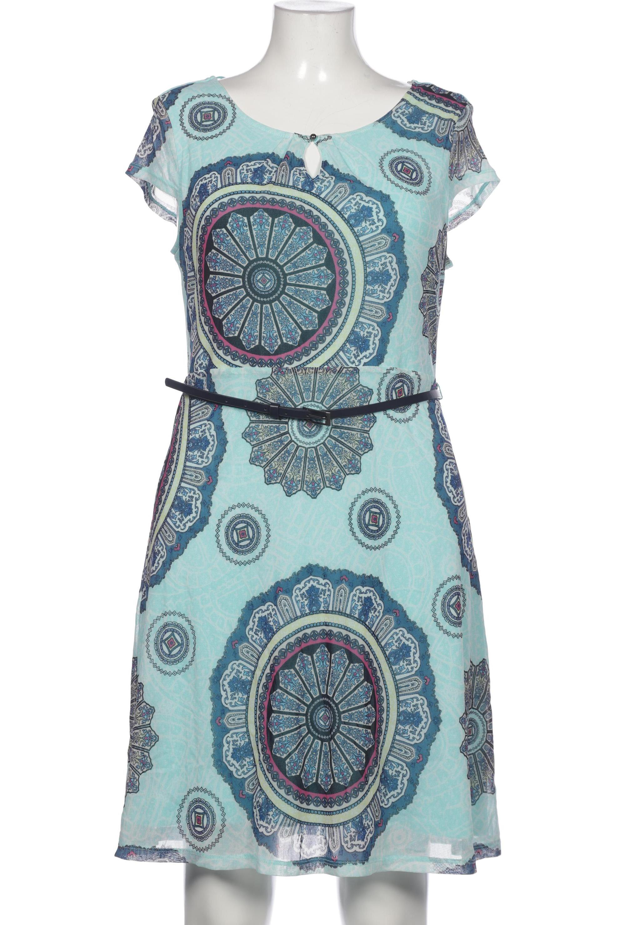 

Comma Damen Kleid, blau, Gr. 46