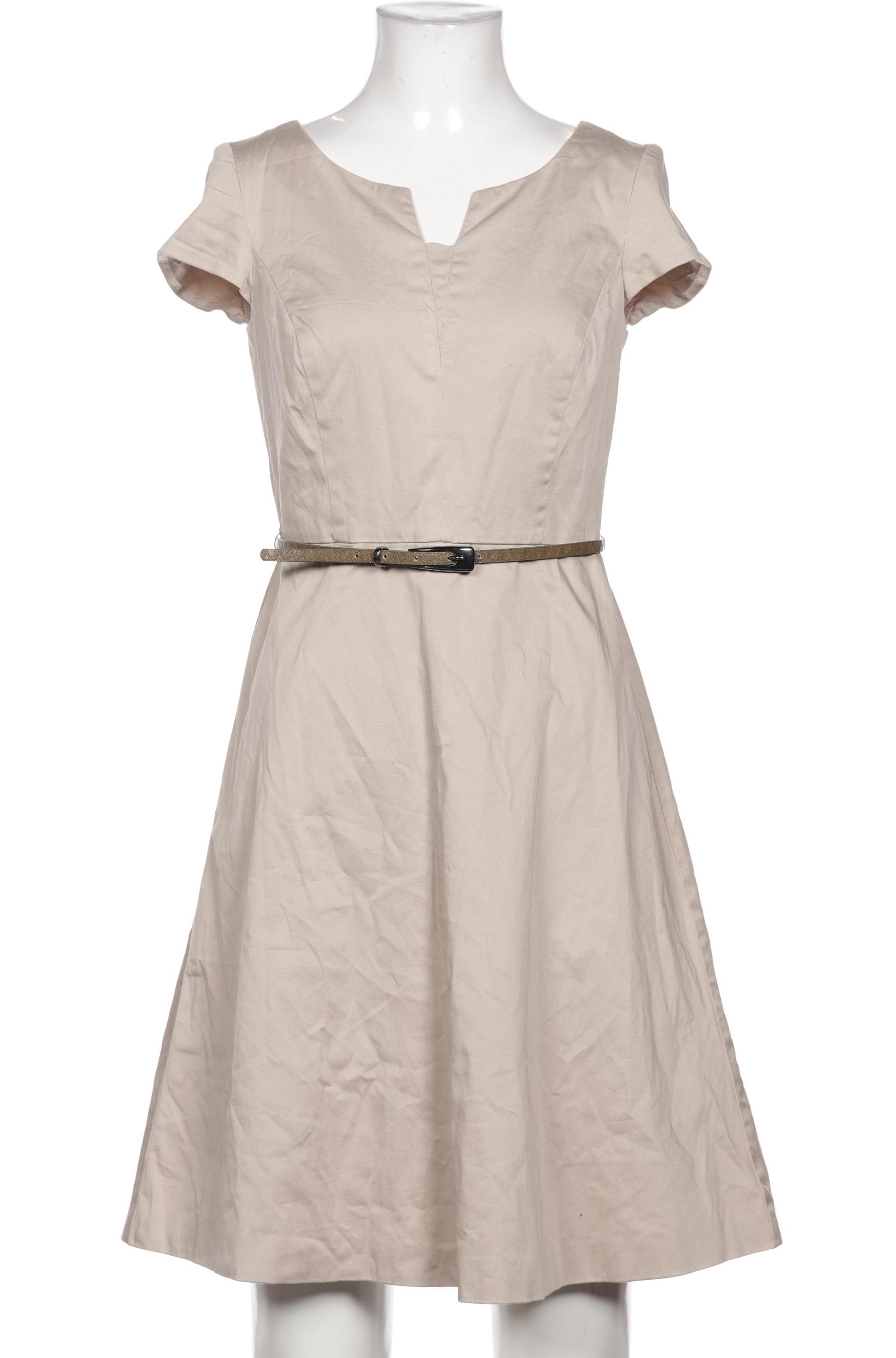 

Comma Damen Kleid, beige, Gr. 34