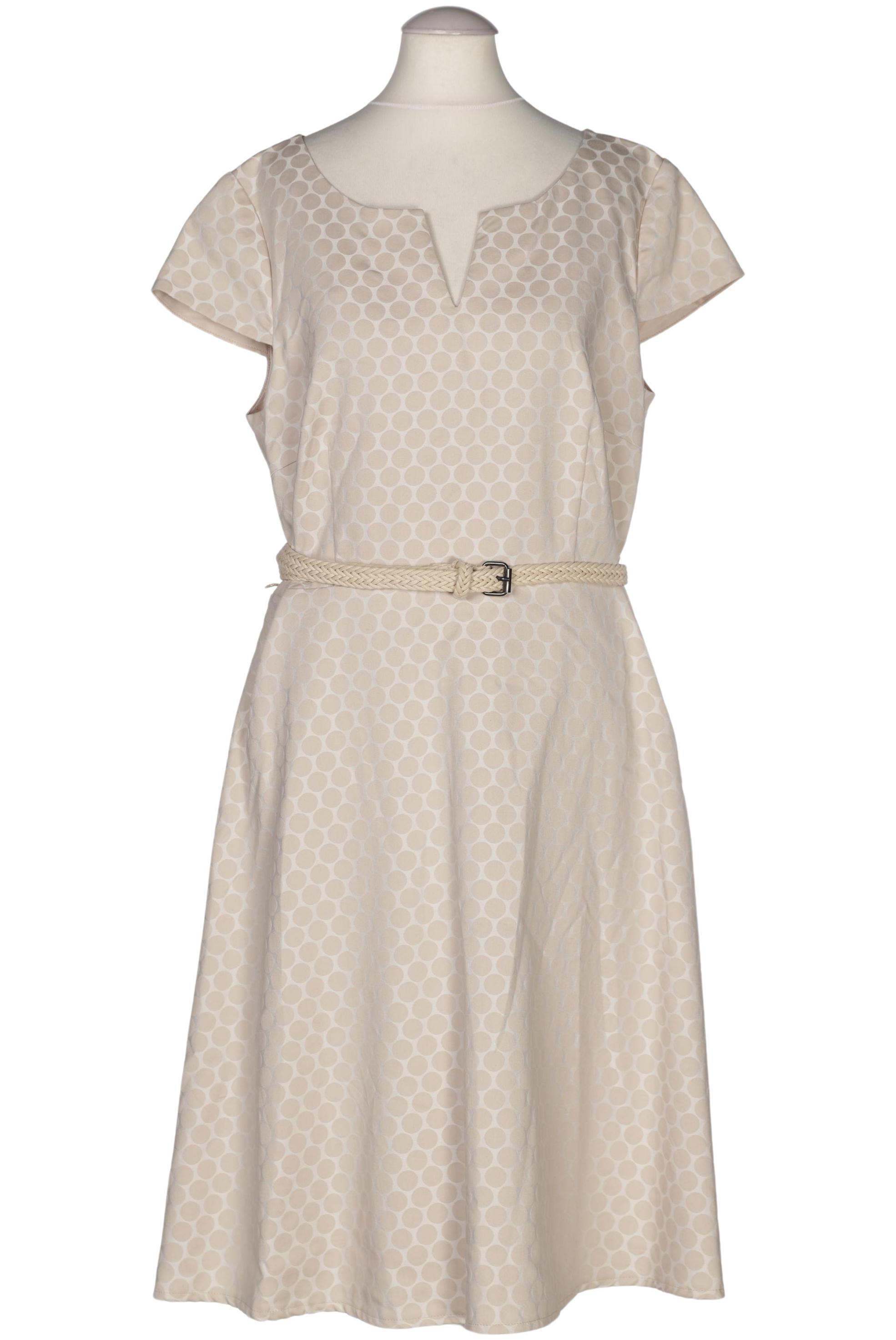 

Comma Damen Kleid, beige, Gr. 40