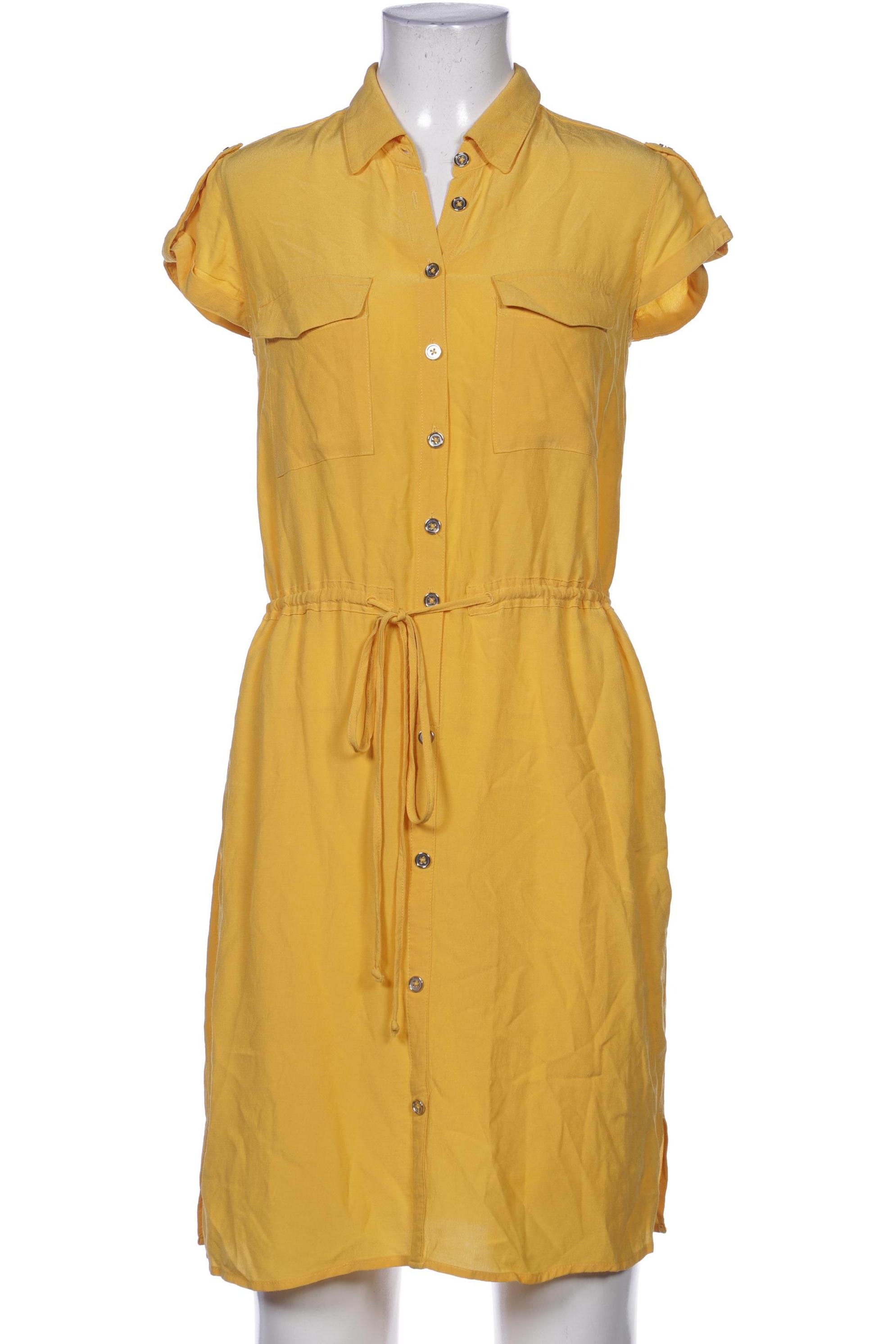 

Comma Damen Kleid, gelb, Gr. 34