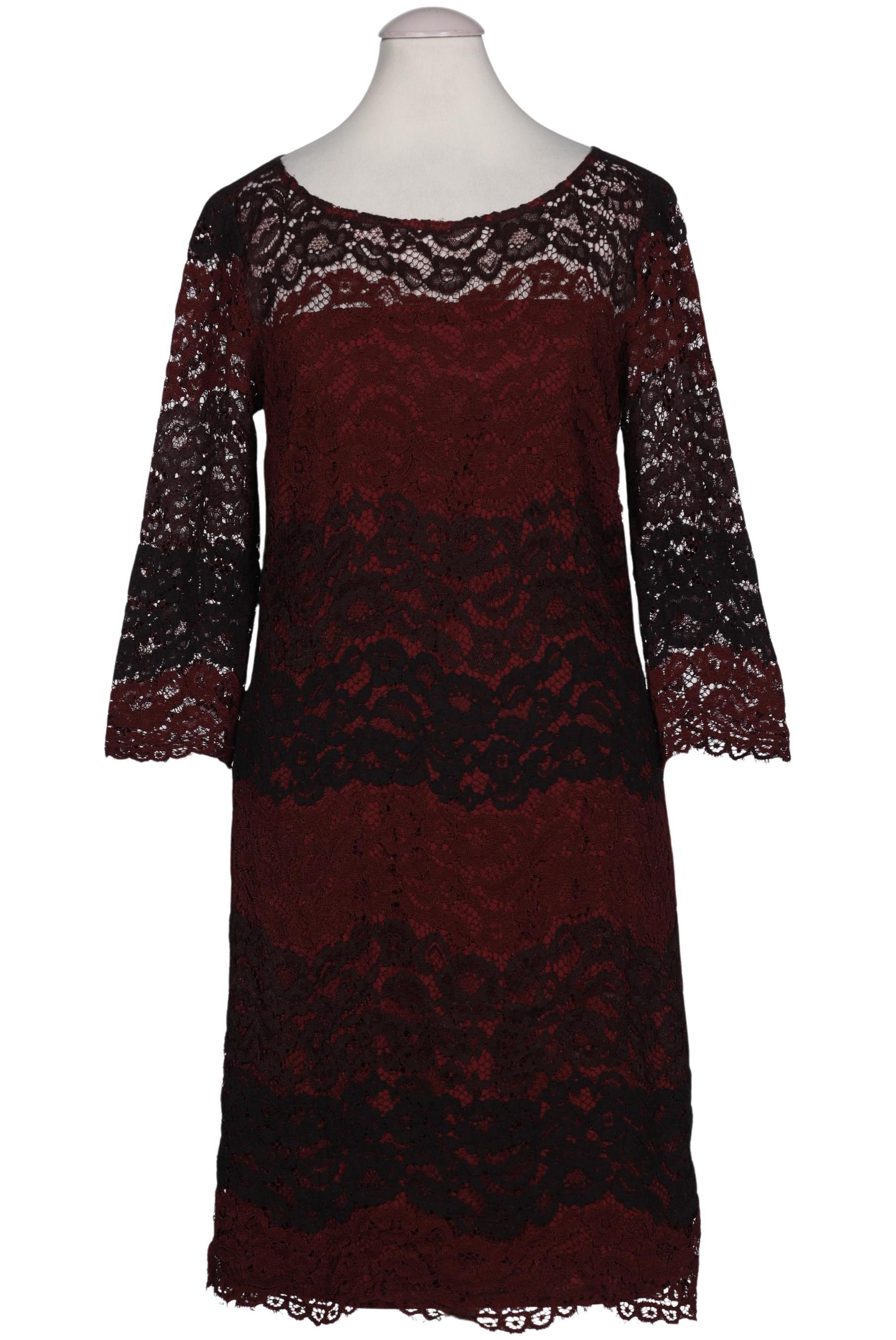 

Comma Damen Kleid, bordeaux, Gr. 34