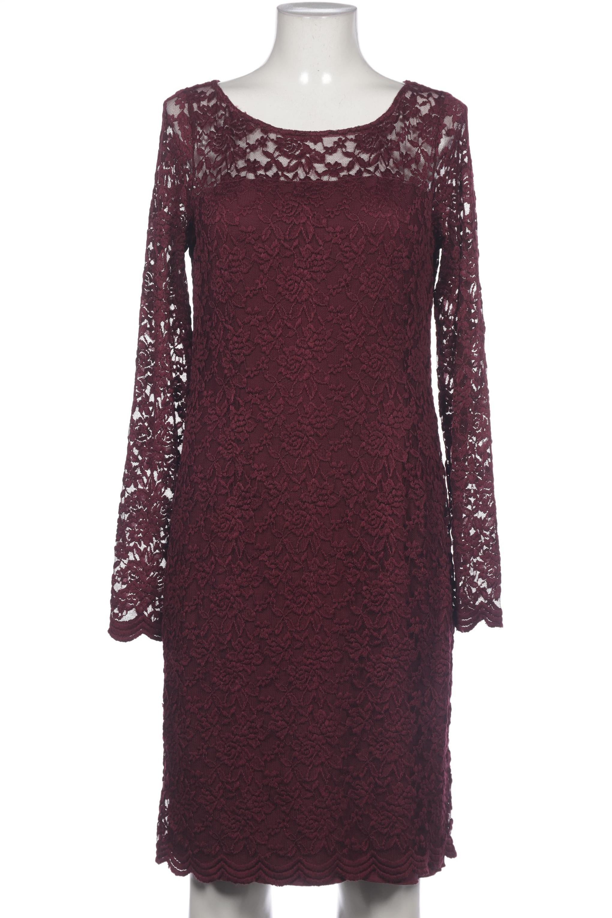

Comma Damen Kleid, bordeaux, Gr. 40